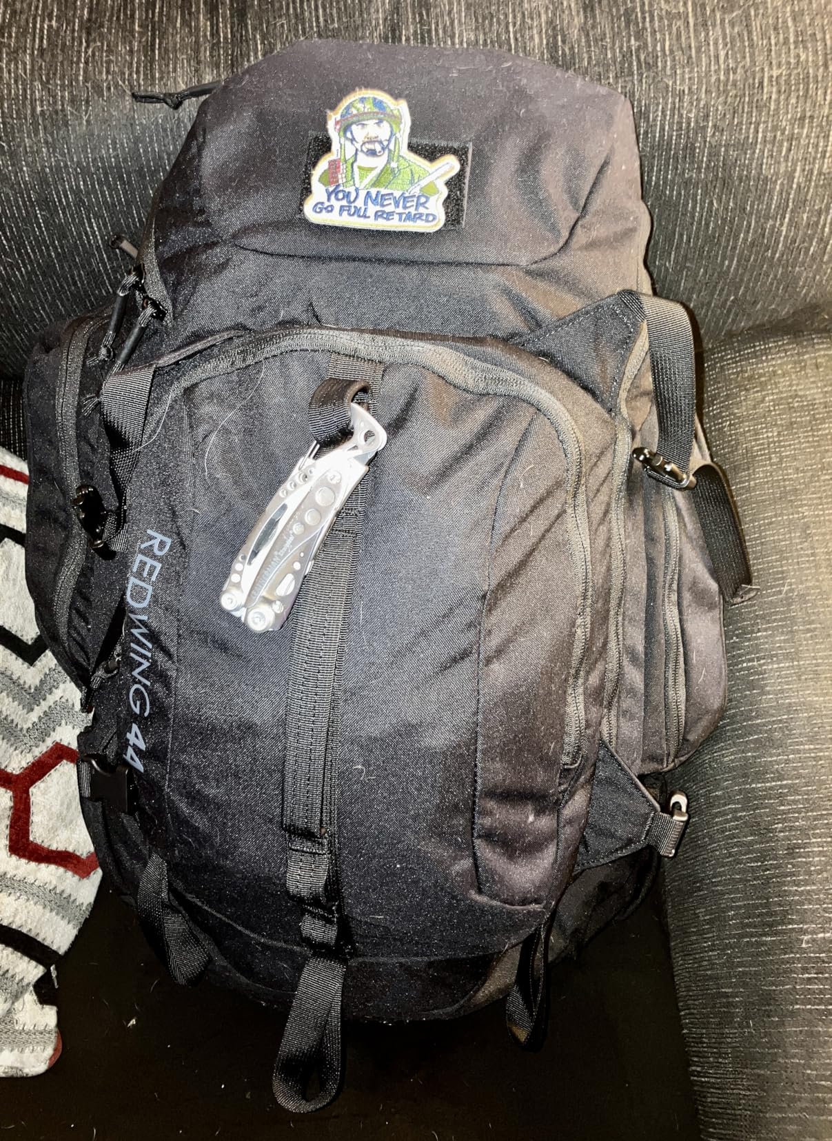 Kelty Redwing Tactical Backpack - Built to Military Specification Army Backpack, Durable & Strong, Built to Last, Aluminum Stays, Ideal for Military, Police, Outdoors Hiking or Bug Out Bag | Black 50L customer photo 2