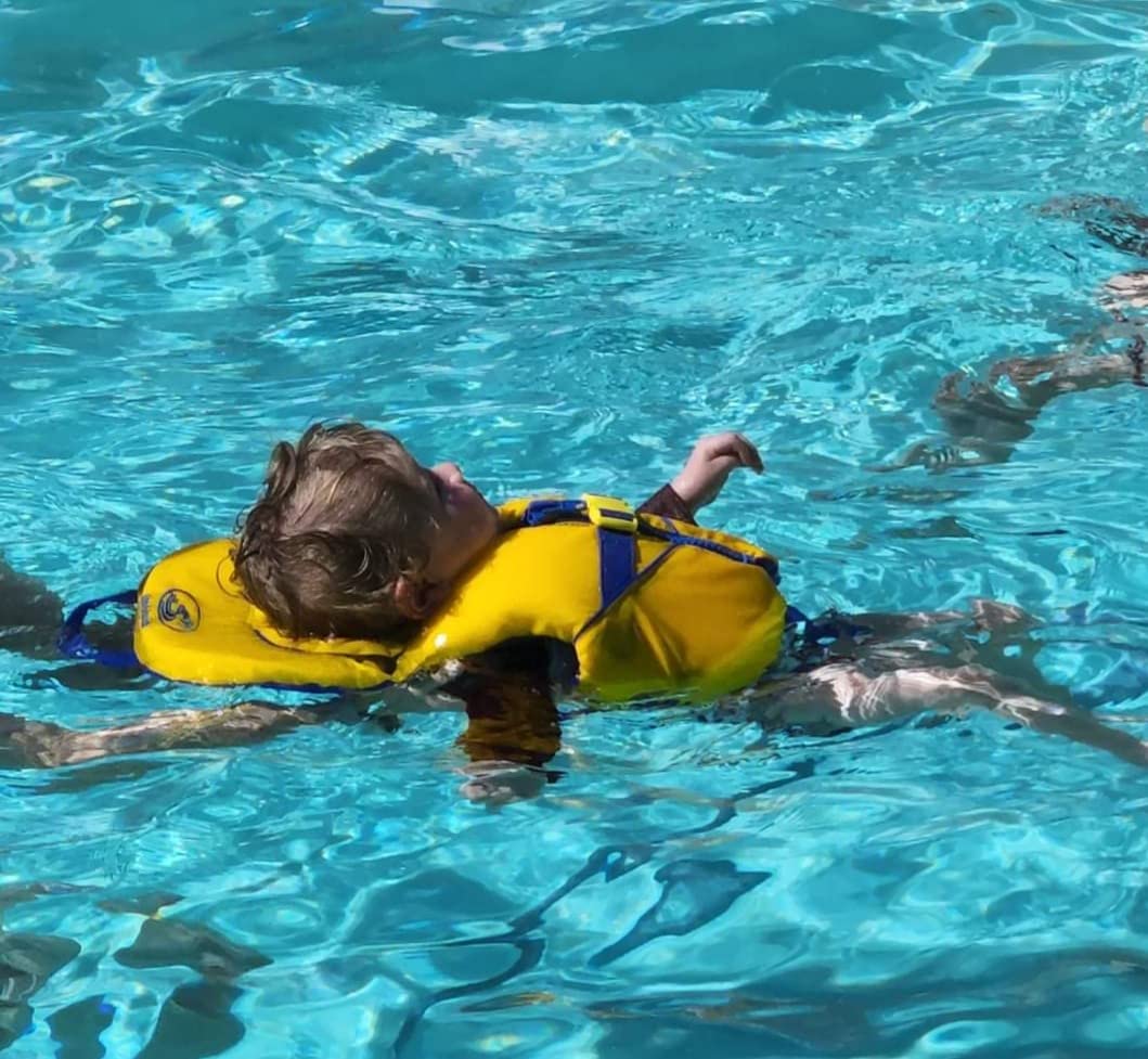 Stohlquist Infant Life Jacket, US Coast Guard Approved, Type II Life Vest (20-30 lbs) for Babies and Toddlers, Support Collar with Grab Handle, PFD for Pools, Lakes and Boating customer photo 2