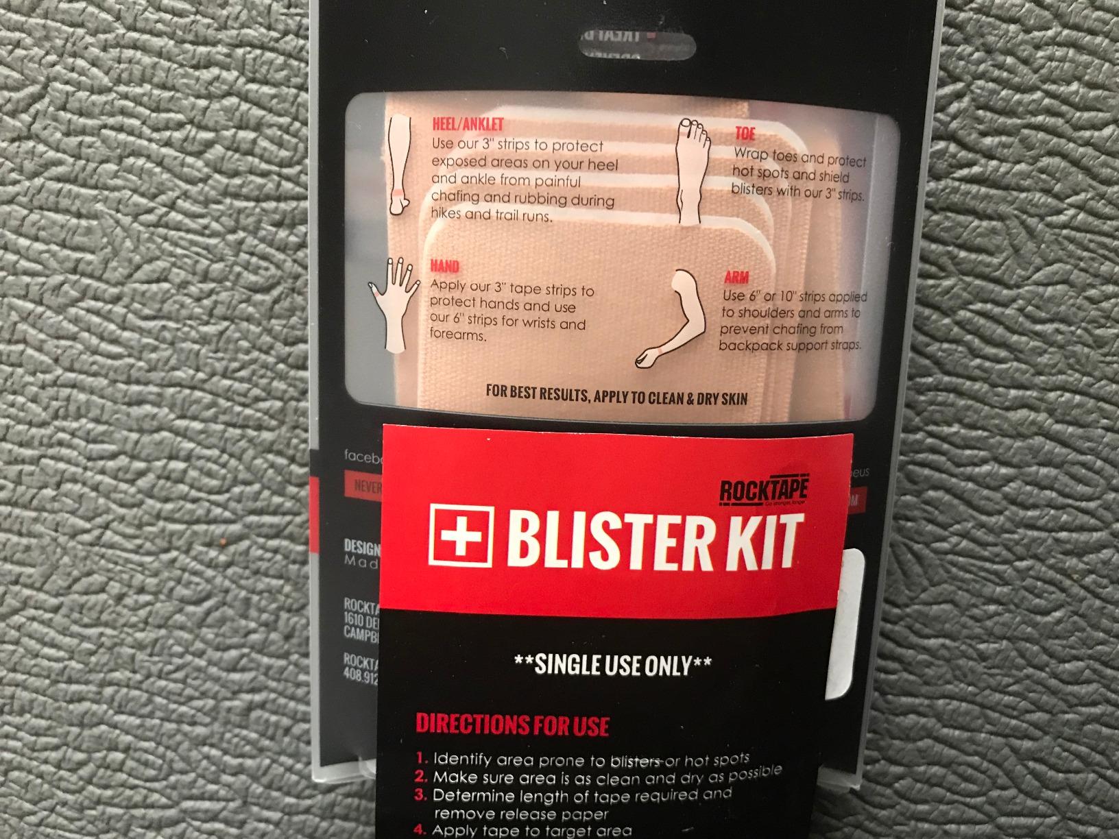 RockTape Blister Prevention and Treatment Kit for Blisters Hot Spots and Chafing customer photo 1