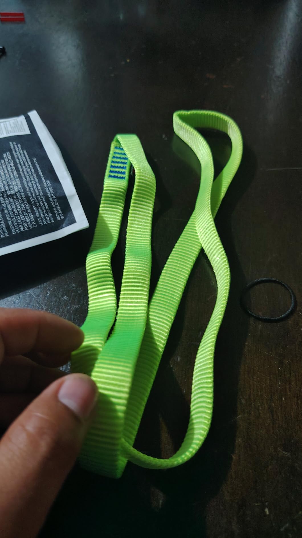 GM CLIMBING 16mm Nylon Sling Runner 22kN / 4950lbf CE UIAA Certified customer photo 1