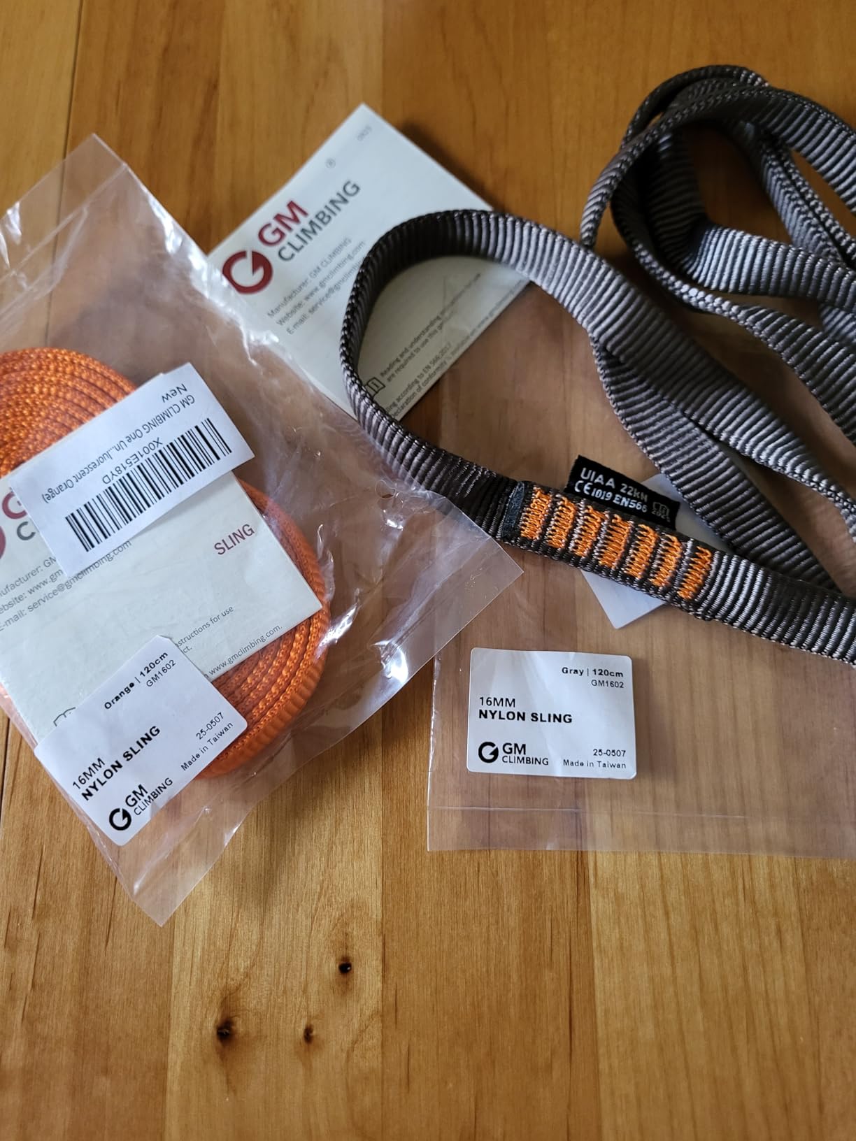 GM CLIMBING 16mm Nylon Sling Runner 22kN / 4950lbf CE UIAA Certified customer photo 2