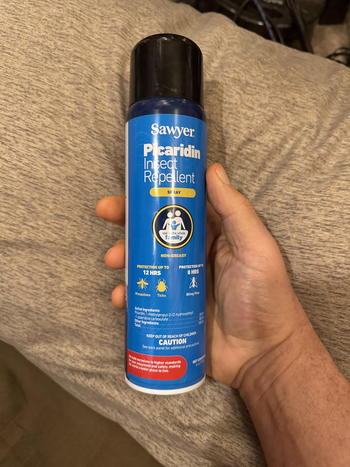Sawyer Products SP5762 20% Picaridin Insect Repellent, Continuous Spray, 6 Fl Oz (Pack of 2) customer photo 2