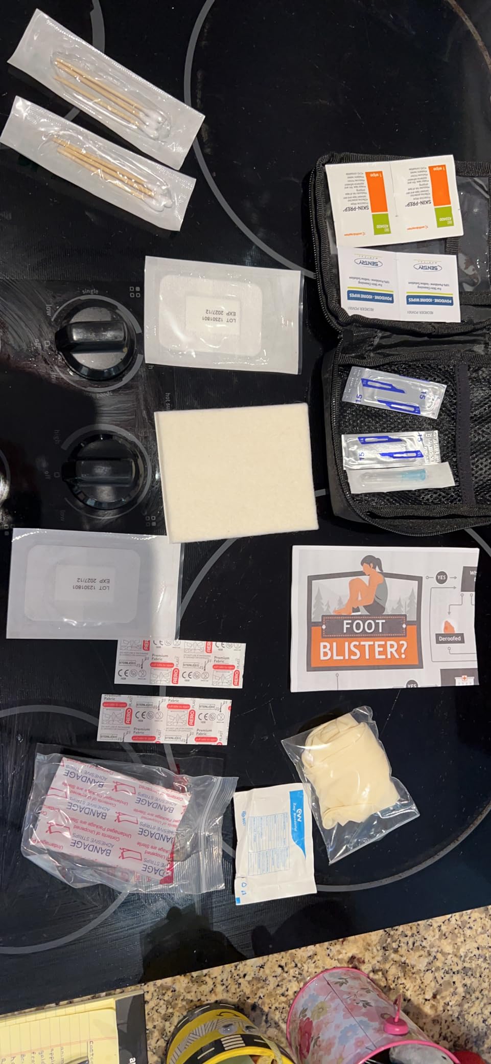 Ultra Blister Kit (60+ Pc Set) | Comprehensive Foot Blister Prevention and Treatment Set | Professional Foot Care in Endurance Sport, Remote & Wilderness Locations customer photo 2