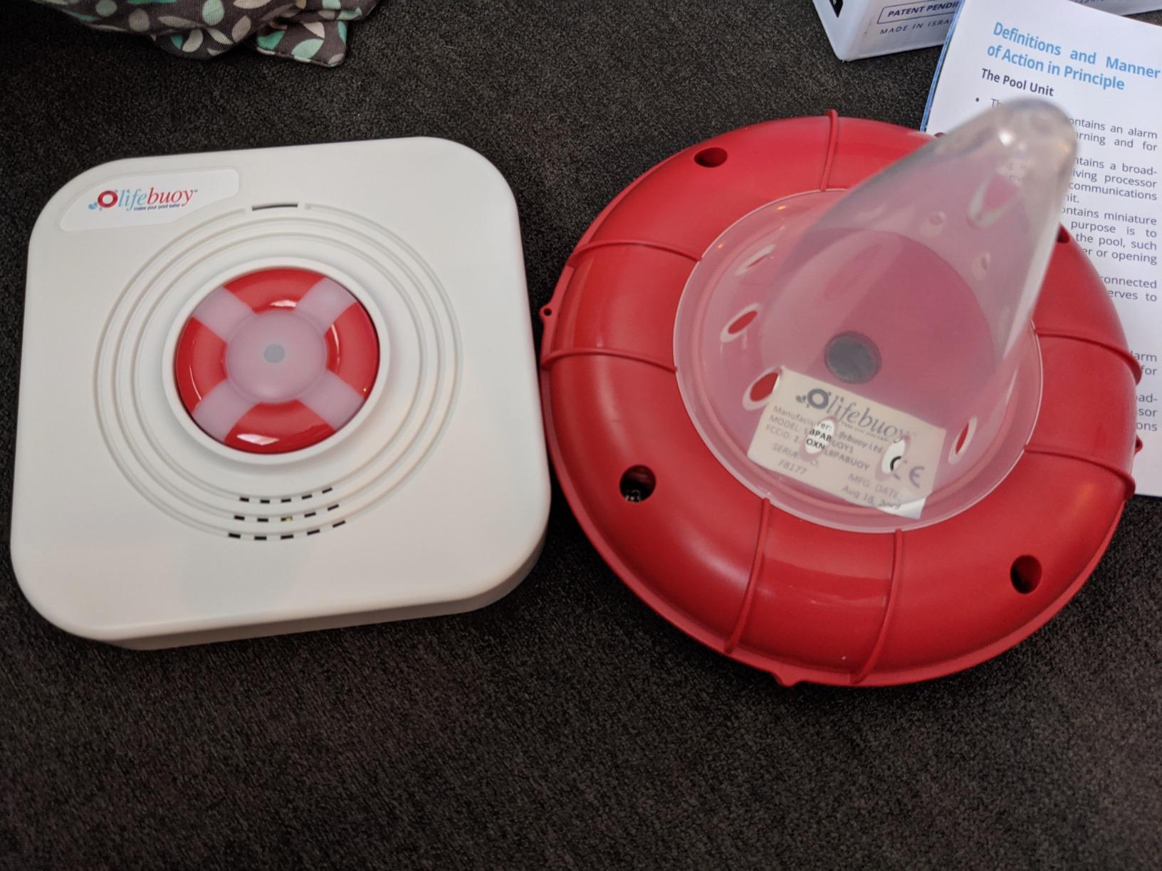 Lifebuoy Pool Alarm System - Pool Motion Sensor with Advanced Algorithm - Smart Pool Alarm That is Application Controlled. Powerful Sirens Blare at Poolside and Indoors customer photo 2