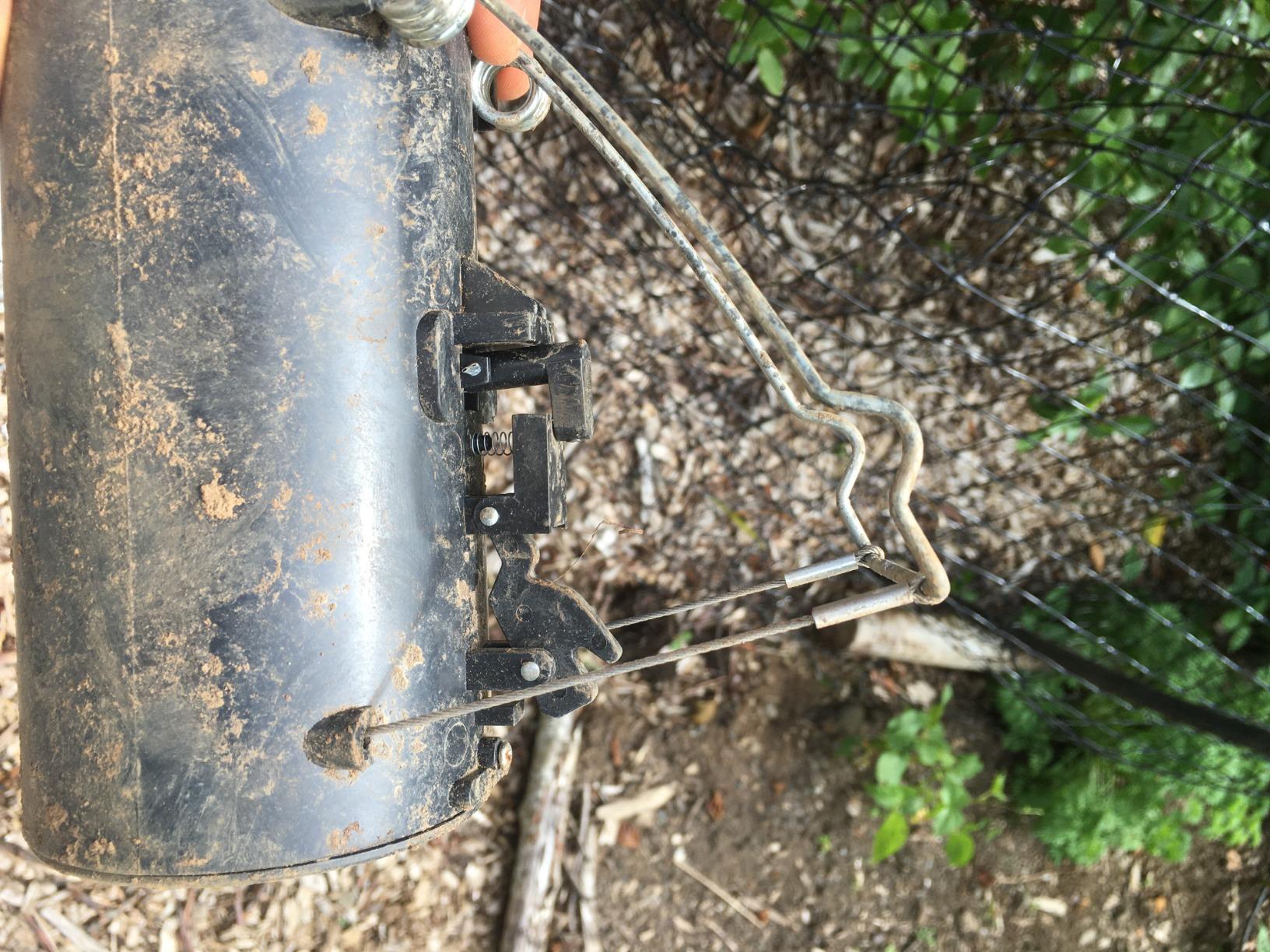 Gopher Trap Black Hole - Pocket Gopher & Yard Mole Tunnel Trap, Easy-Set Reusable, Spring-Loaded customer photo 2