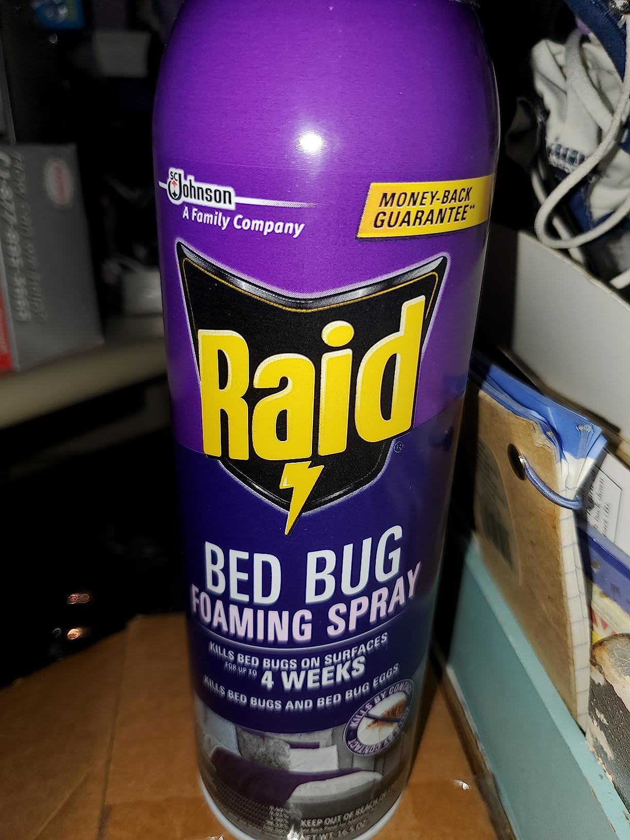 Raid Bed Bug Foaming Spray, Kills Bed Bugs and Their Eggs, for Indoor Use, Non-Staining, Keeps Killing for Weeks, 16.5 oz customer photo 2