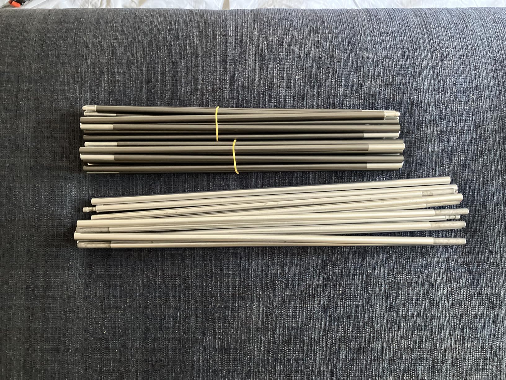 Tent Poles Aluminum Tent Rod Replacement Camping Accessories, Multifunction Lightweight Tent Poles Repair Kit, 7001 Series Aircraft-Grade Aluminum customer photo 1