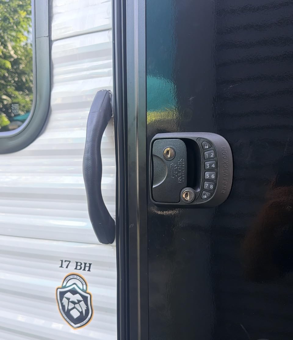 RVLock Compact Keyless RV Door Lock for Campers/Trailers / 5th Wheels customer photo 2