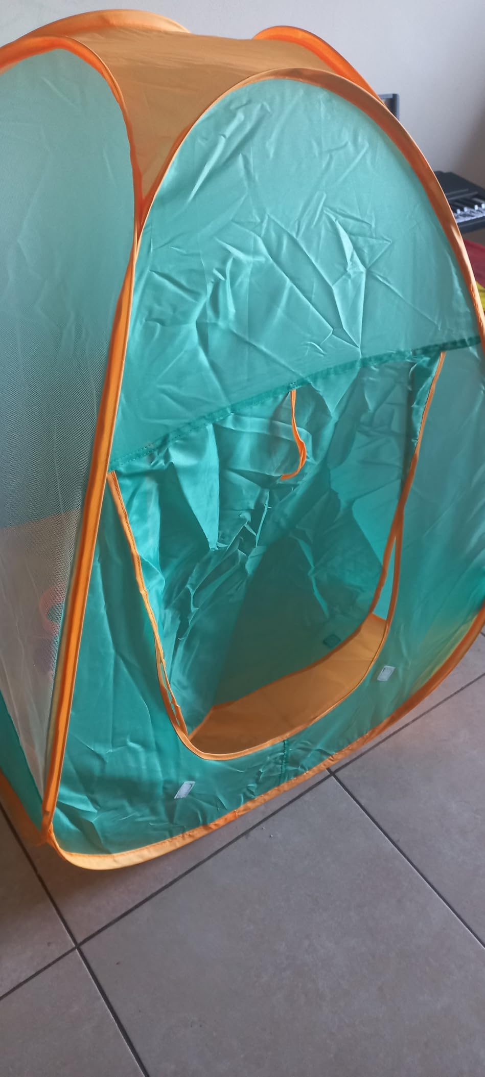 FUN LITTLE TOYS Pop Up Play Tent with Camping Gear and Tools Set, Outdoor Toys for Kids customer photo 2