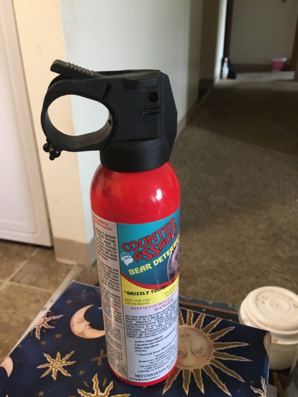 Counter Assault Bear Spray - Bears, Mountain Lions, Coyotes - Long-Range 44ft Distance - Pepper Spray Safety Gear for Hiking & Camping Protection - 2% Capsaicin - 10.2 oz customer photo 1