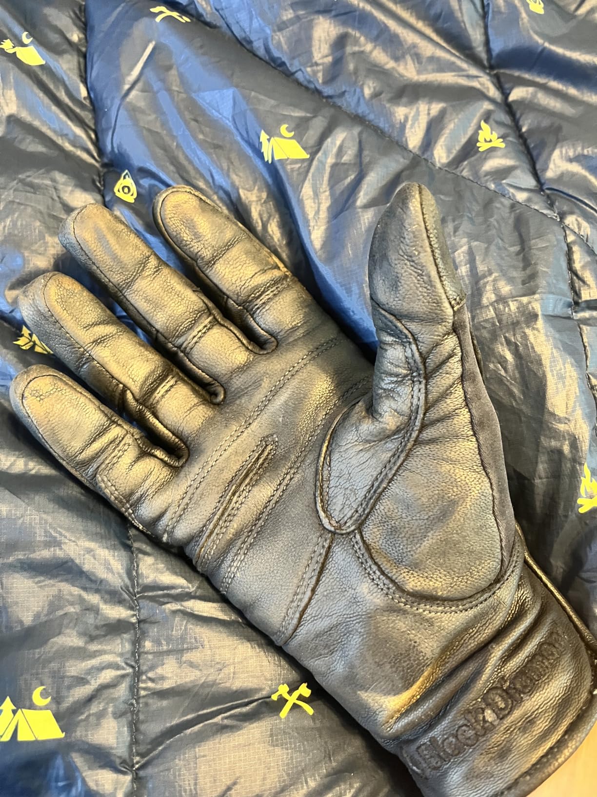 BLACK DIAMOND Transition Rope Handling Gloves, Belay/Rappelling, Leather customer photo 1