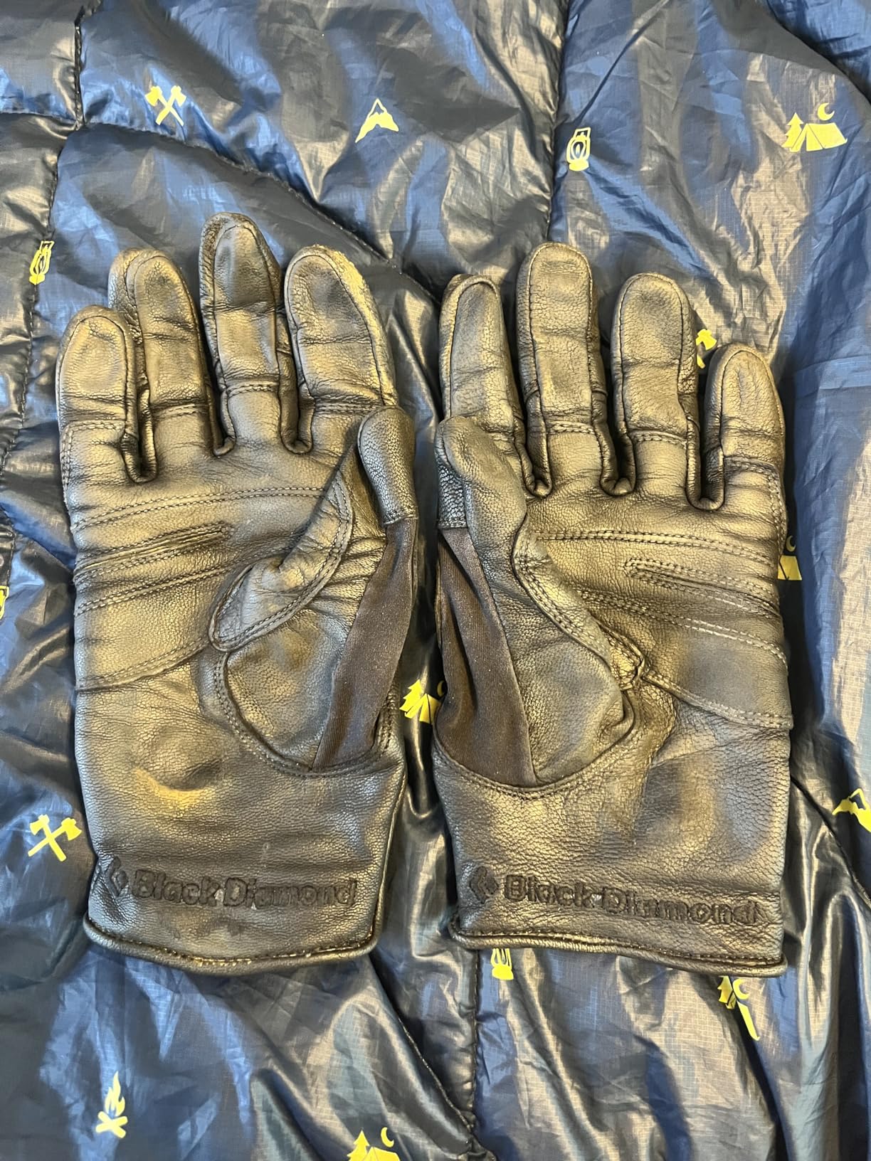 BLACK DIAMOND Transition Rope Handling Gloves, Belay/Rappelling, Leather customer photo 2