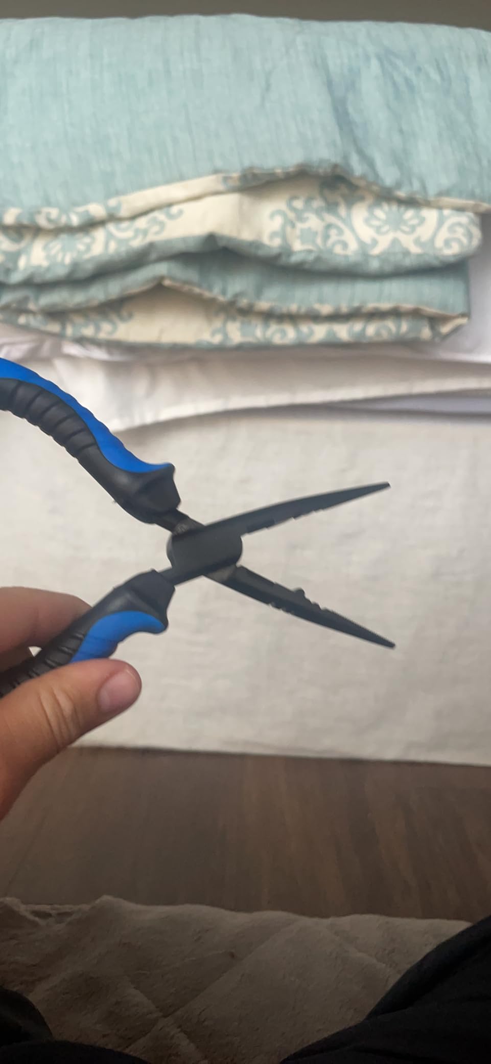 KastKing Intimidator Fishing Pliers, Corrosion Resistant Polymer Coated Fishing Tools, Tungsten Carbide Cutters, Saltwater Resistant Fishing Gear customer photo 1