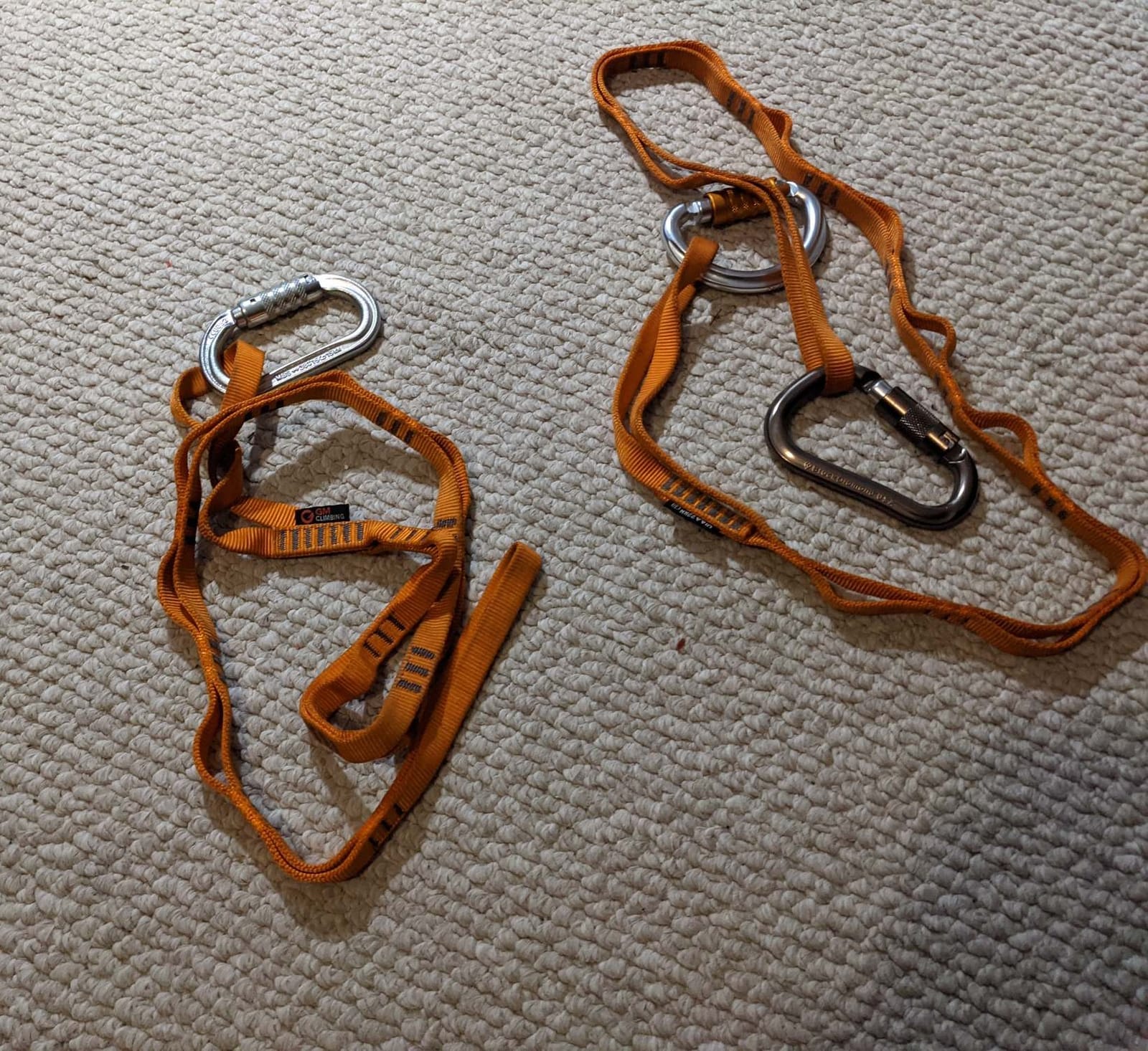 16mm Nylon Daisy Chain Sling 22kN 120cm / 48in CE UIAA Certified for Leading Aid Climb Ascender Rigging Hammock Suspension customer photo 2