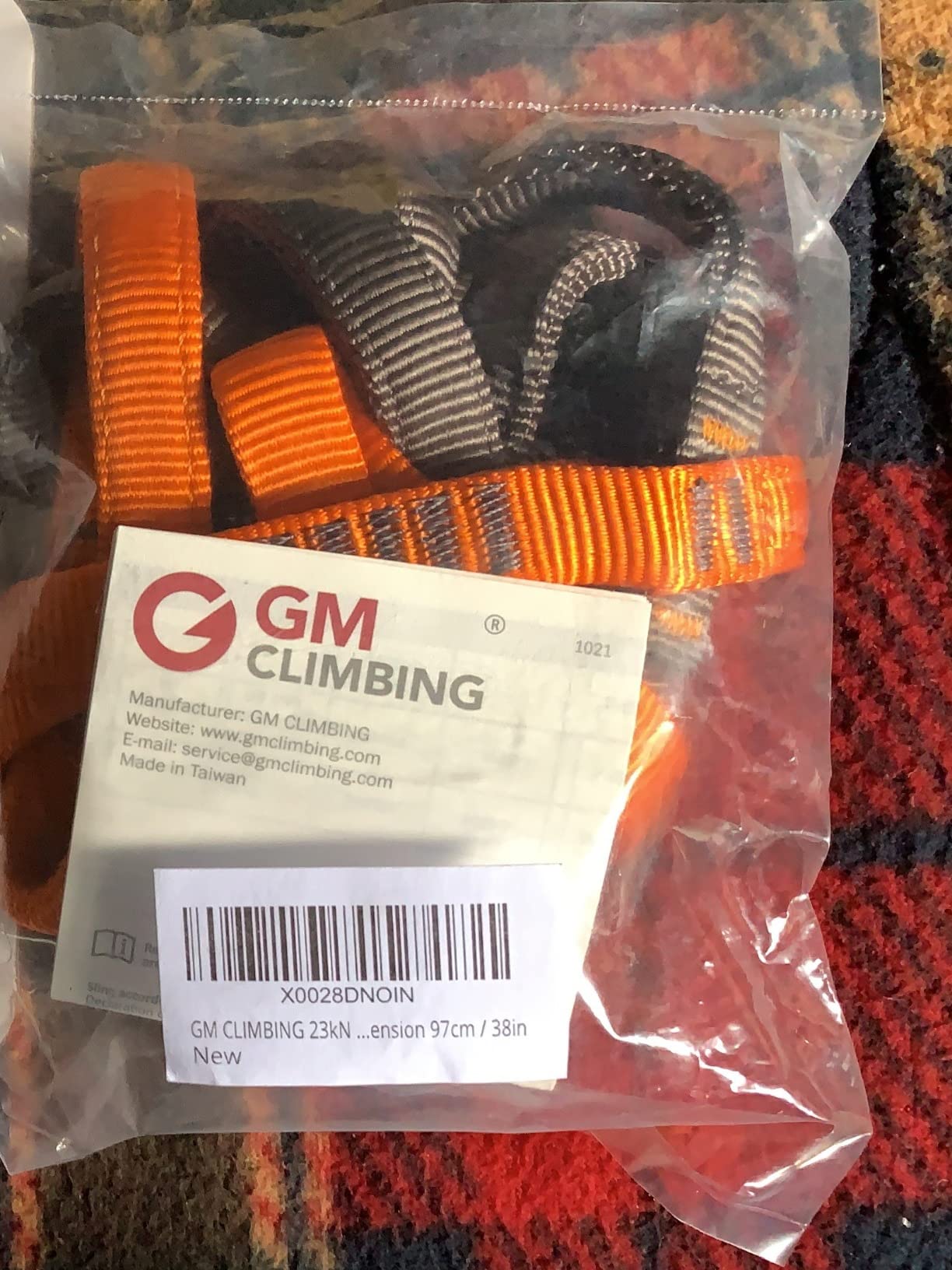 GM CLIMBING 16mm Nylon Safe Chain PAS Sling 22kN CE UIAA Certified Personal Anchor System customer photo 1