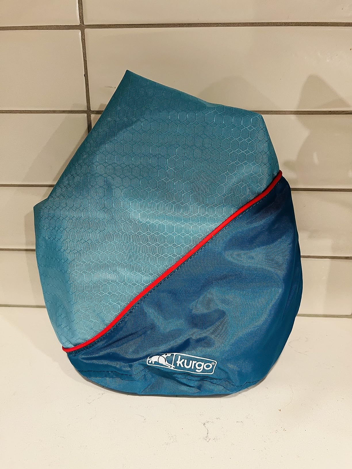 Kurgo Kibble Carrier, Coastal Blue | Dog Food Travel Bag, Ripstop Material, Food-Safe Liner, Bottom Bowl Stash Pocket, Side Zip Pocket, Hold Up to 5 Lb of Kibble customer photo 2