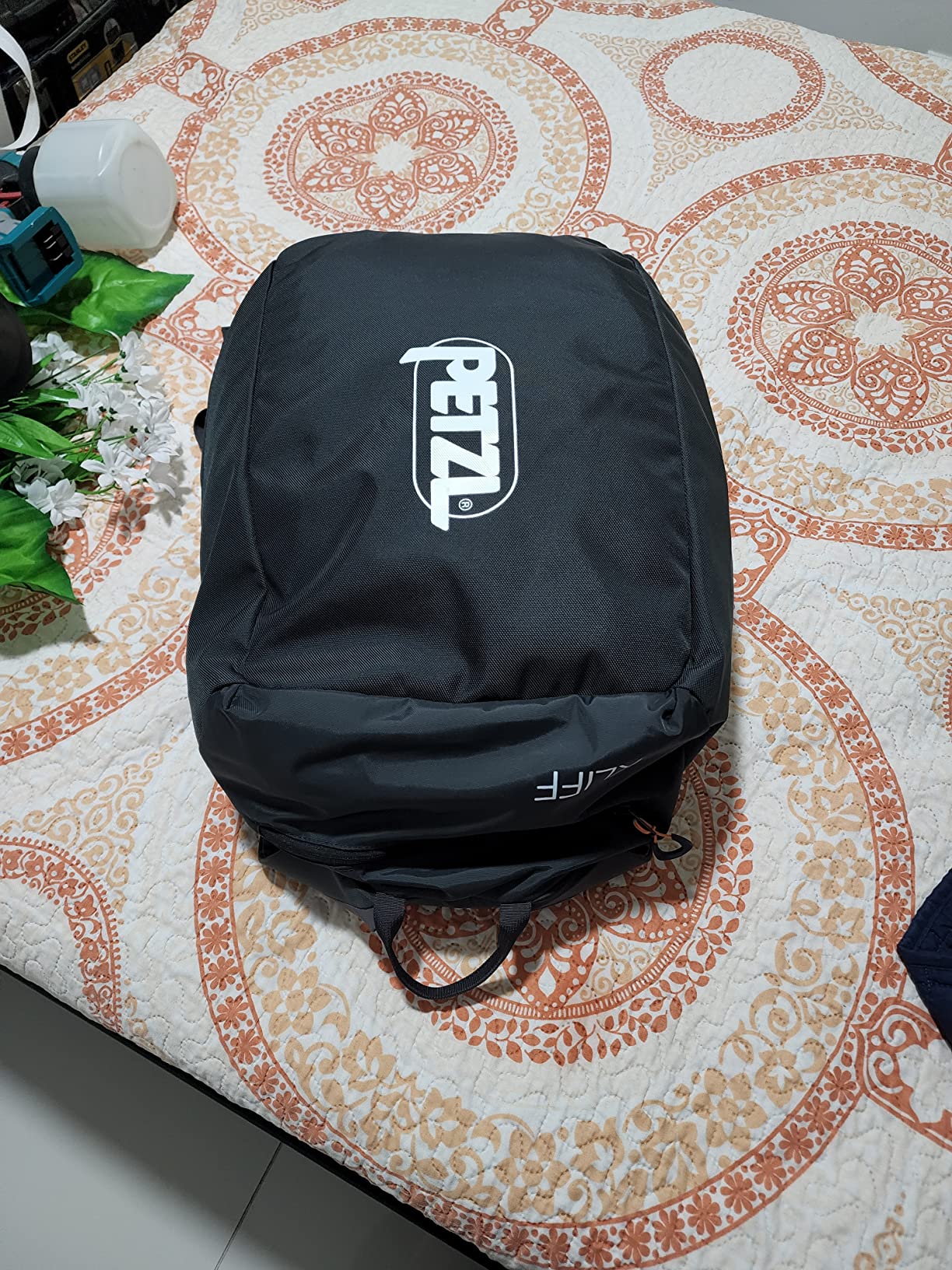 Petzl KLIFF Rock Climbing Rope Bag - Gray | 36-Liter Rope Bag for Sport Climbing with Removable Tarp customer photo 1