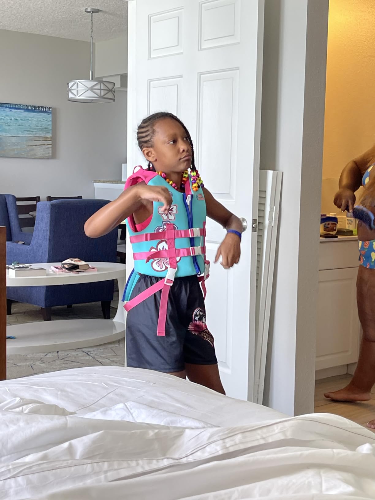 HeySplash Toddler Swim Vest, Kids Swimming Jacket Fit 20-30/30-50/50-90lbs, Child Floaties Vest with Safety Strap, Float Jacket for Girls/Boys on Puddle Pool Jumper, Beach, Boating, 1.5-4/3-6/6-12 Yrs customer photo 1
