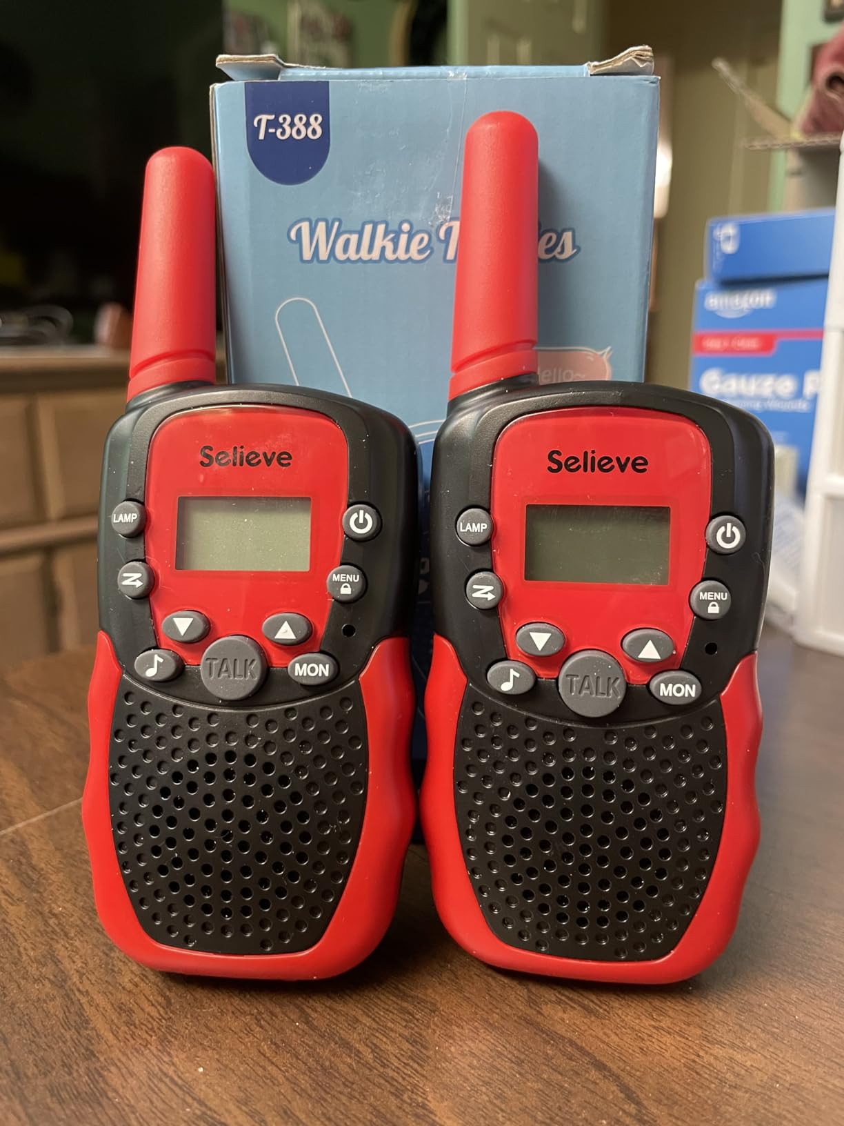 Selieve Toys for 3-12 Year Old Boys Girls, Walkie Talkies for Kids 22 Channels 2 Way Radio Toy with Backlit LCD Flashlight, 3 Miles Range for Outside, Camping, Hiking customer photo 2