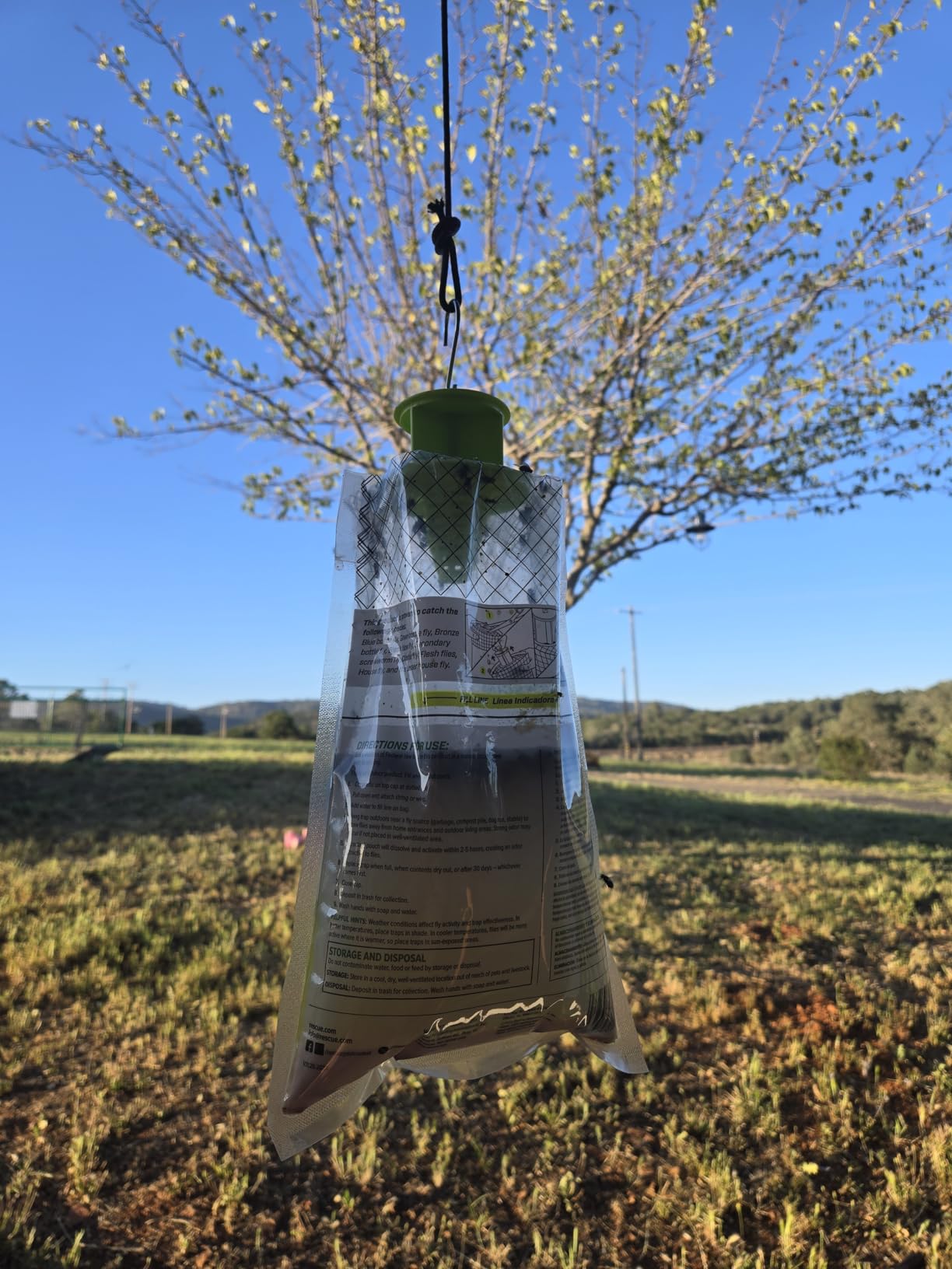 RESCUE! Big Bag Fly Trap - Disposable, Outdoor Use - 2 Traps customer photo 2