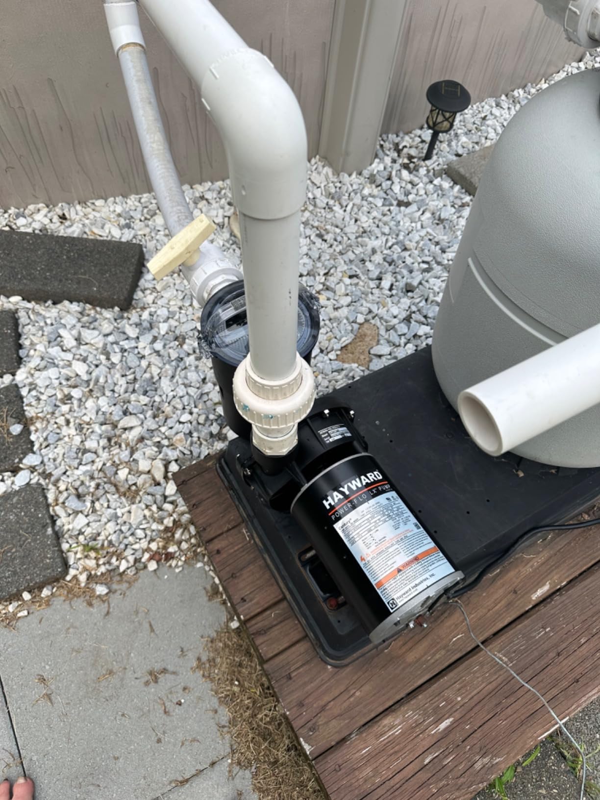 Hayward PowerFlo LX Above Ground Pool Pump, Single Speed Pump - 0.85 HP customer photo 2