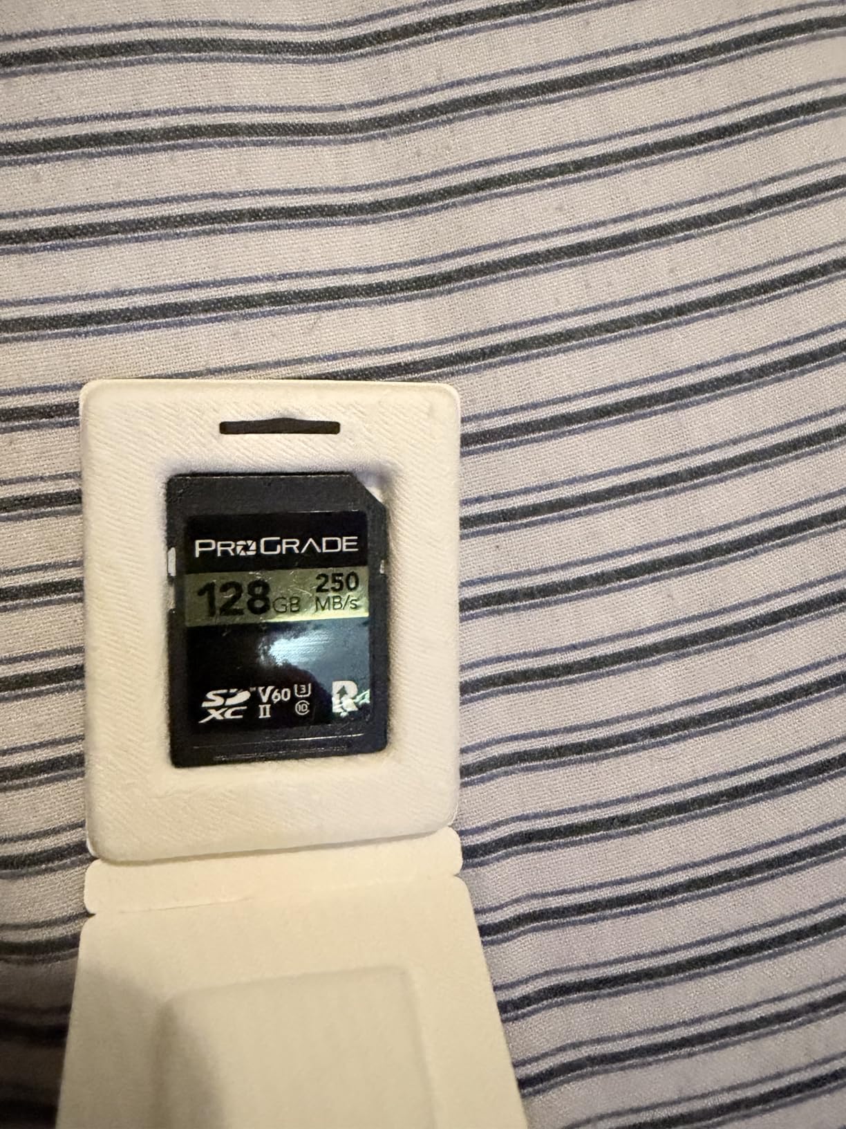 SD UHS-II 128GB Card V60 -Up to 130MB/s Write Speed and 250 MB/s Read Speed | for Professional Vloggers, Filmmakers, Photographers & Content Curators - By Prograde Digital customer photo 1