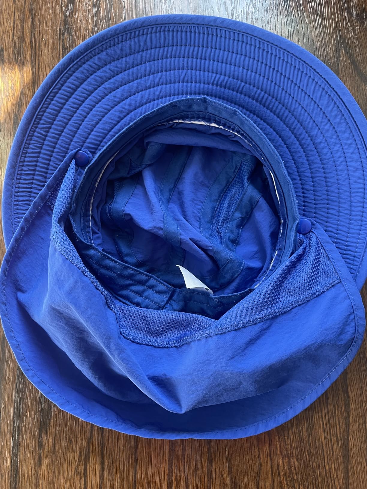 UPF 50+ Boys Sun Hat with Neck Flap Wide Brim Summer Beach Bucket Hat for Boys Girls Toddler Kids Safari Hat customer photo 1