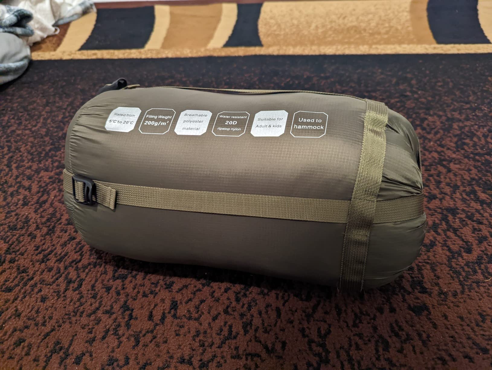 OneTigris Featherlite Ultralight Sleeping Quilt, Weighs 35oz, Warm Hammock Topquilt 40 Degree, with Footbox, Perfect for Outback Camping, Hiking, Backpacking and Hammocks customer photo 1