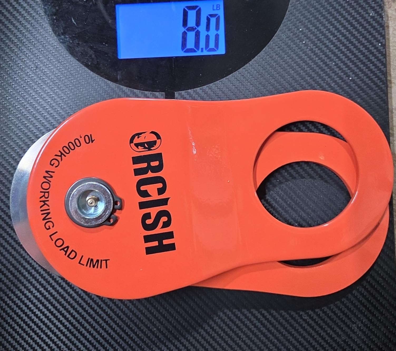 10 Ton Snatch Block, 22,000 LB Winch Recovery Pulley for 0-3/4