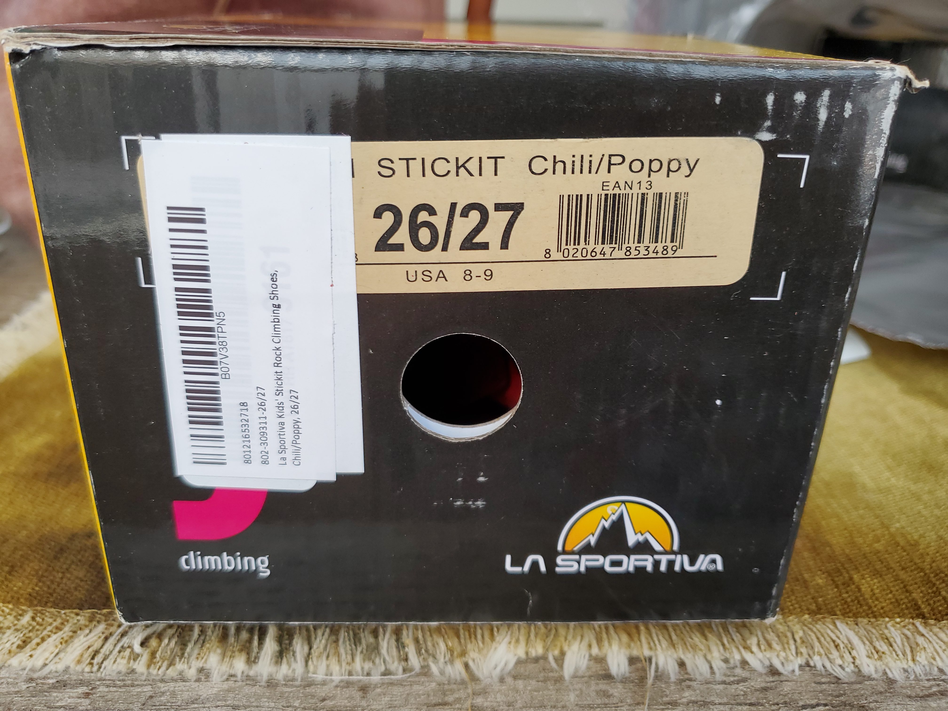 La Sportiva Kids Stickit Rock Climbing Shoe | Kids' Indoor/Outdoor Rock Climbing, Highly Adjustable, Comfortable. Easy On & Off customer photo 1