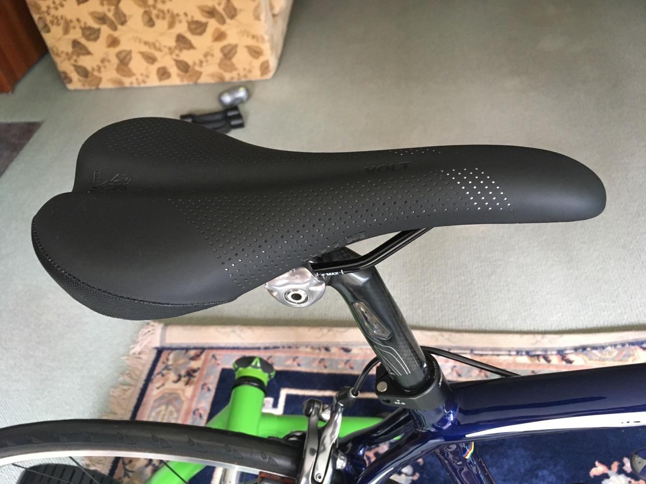 WTB Volt Bike Seat (Saddle) - Comfortable Medium Thickness Padding - Mountain, Gravel & E-Bikes customer photo 1