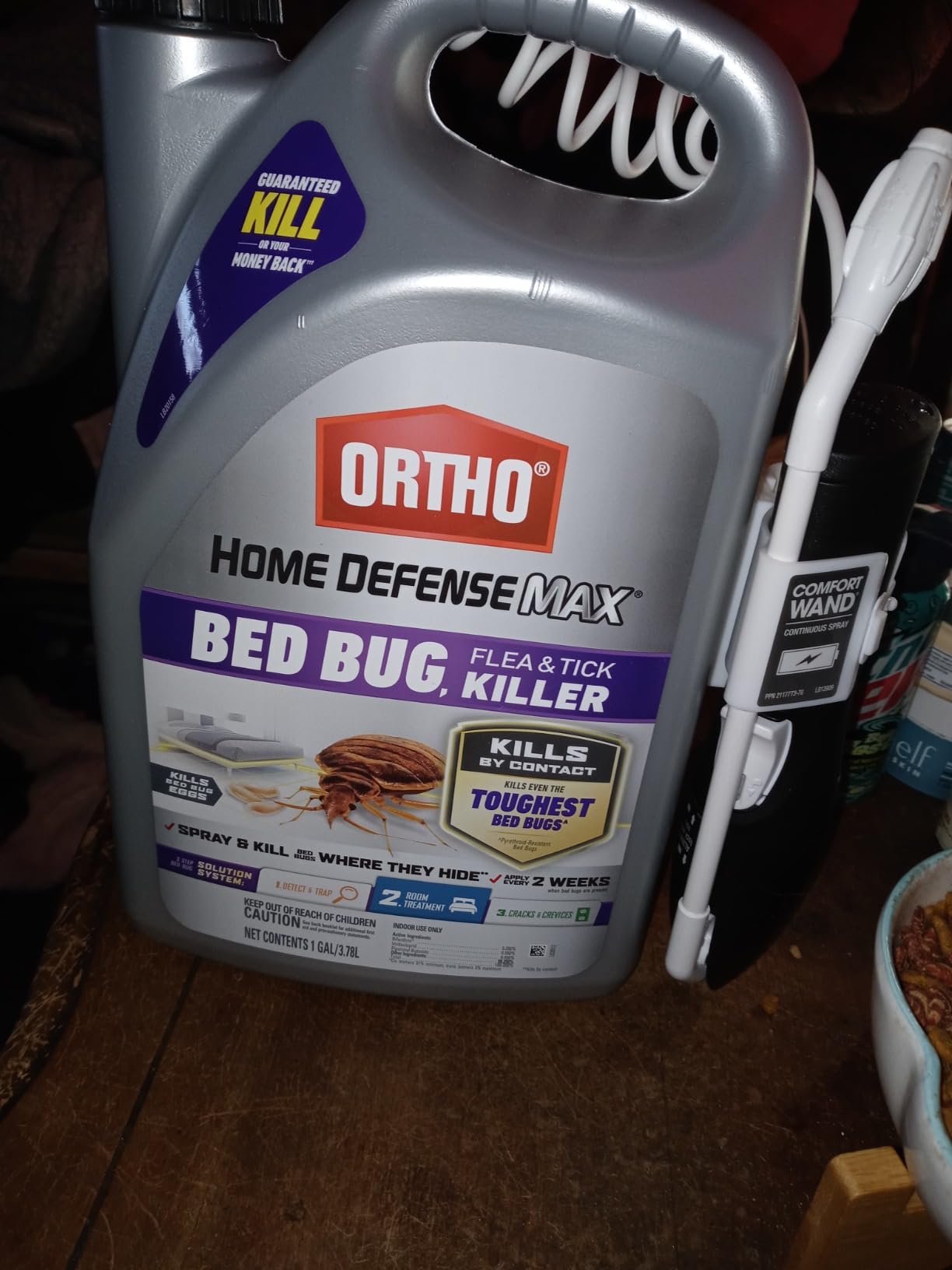 Ortho Home Defense Max Bed Bug, Flea & Tick Killer, 1 gal. | Also Kills Bed Bug Eggs, Ready-to-Use, Indoor Pest Control Spray customer photo 2