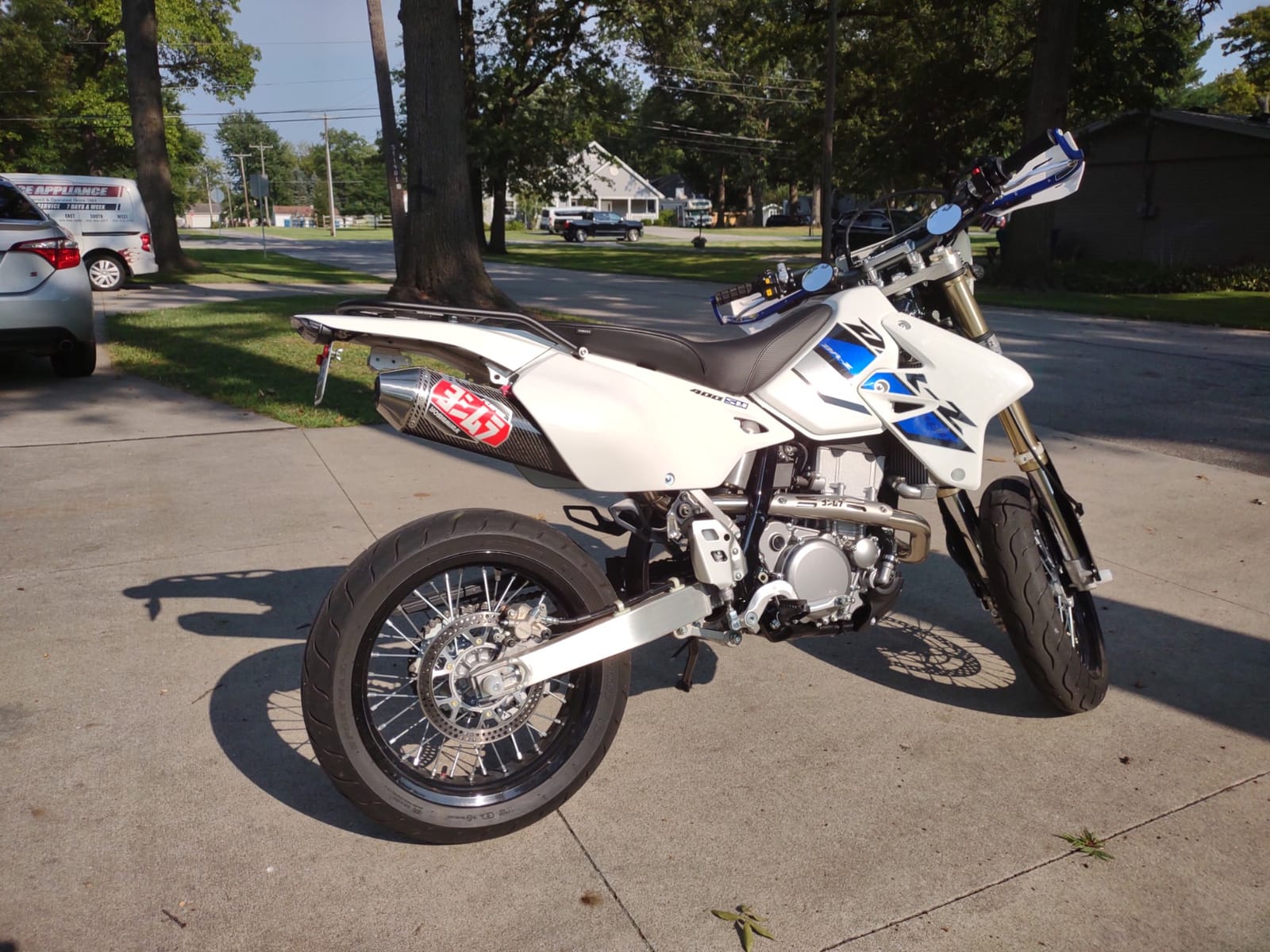 Yoshimura RS-2 Comp Series Full System Exhaust (Street/Stainless/Carbon Fiber/Stainless) for 00-19 Suzuki DRZ400S customer photo 1