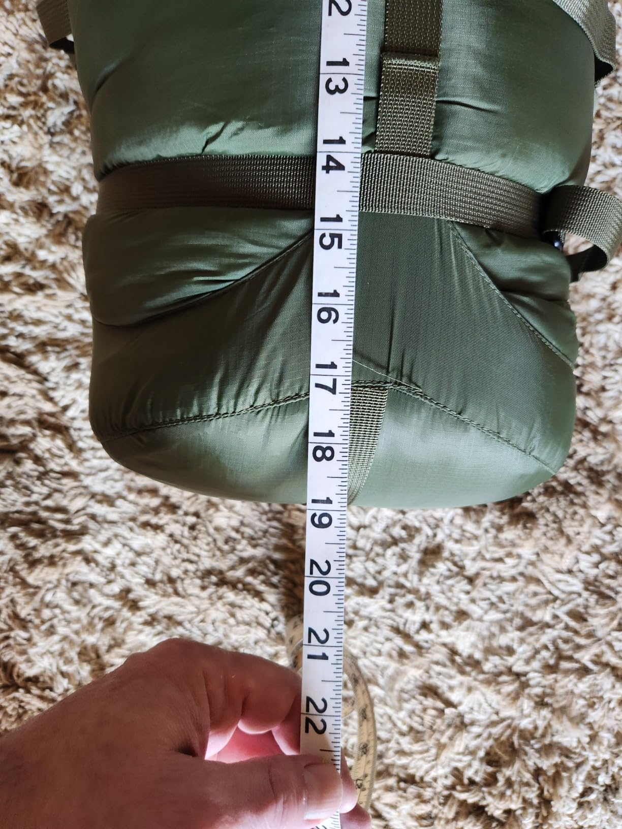 OneTigris Sleeping Bag Compression Stuff Sack, 25L customer photo 2