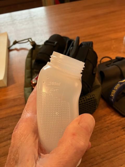 SPIbelt Running Water Bottle, H2O Hydration Companion, 8oz BPA-Free Sports Water Bottle - No Bounce, Leak-Proof Design, Clips to Running Belts or Shorts, Lightweight Fitness Water Bottle customer photo 1