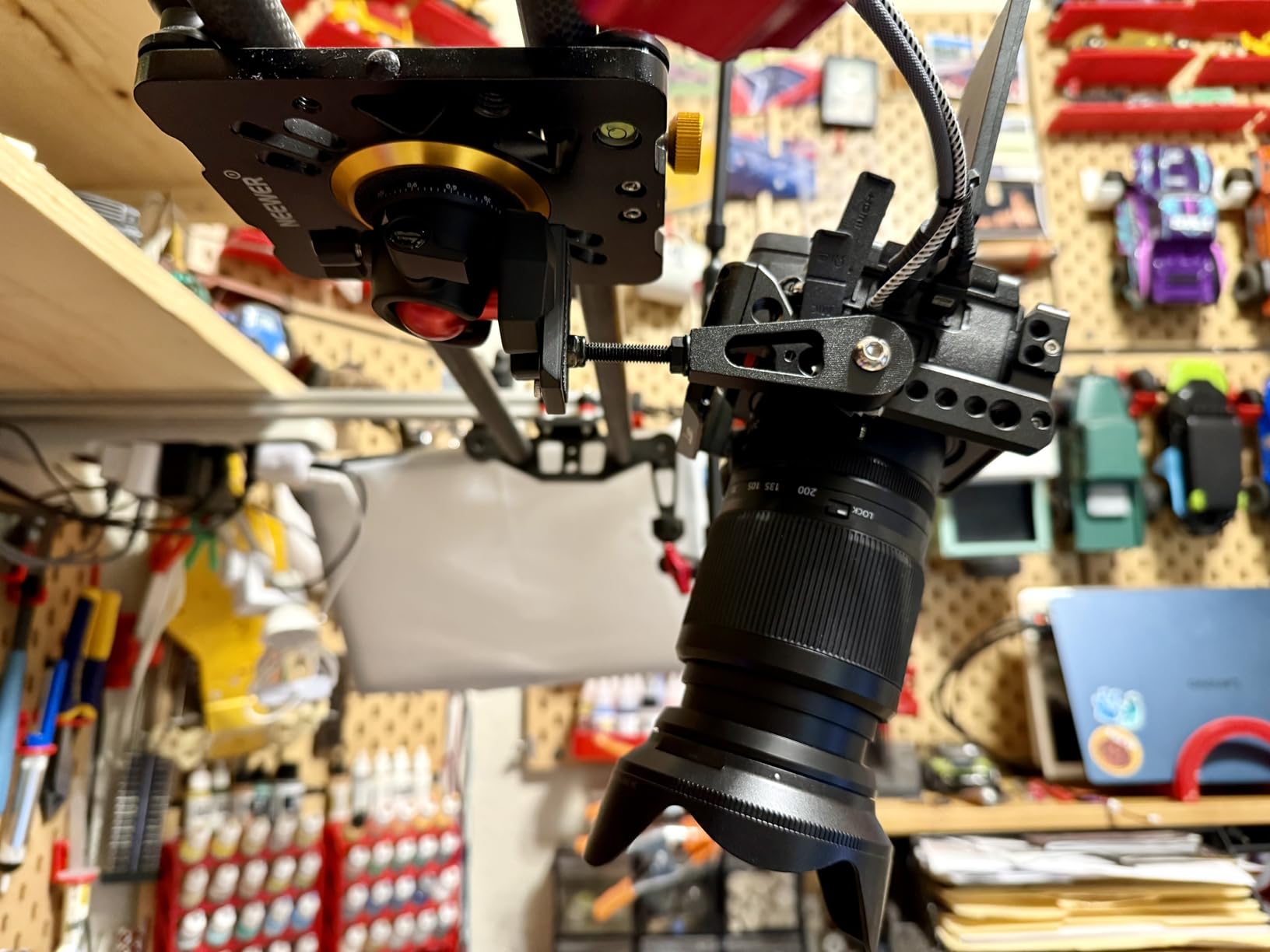 SmallRig Mini Ball Head, Tripod Head Camera 360 Degree Panoramic with 1/4