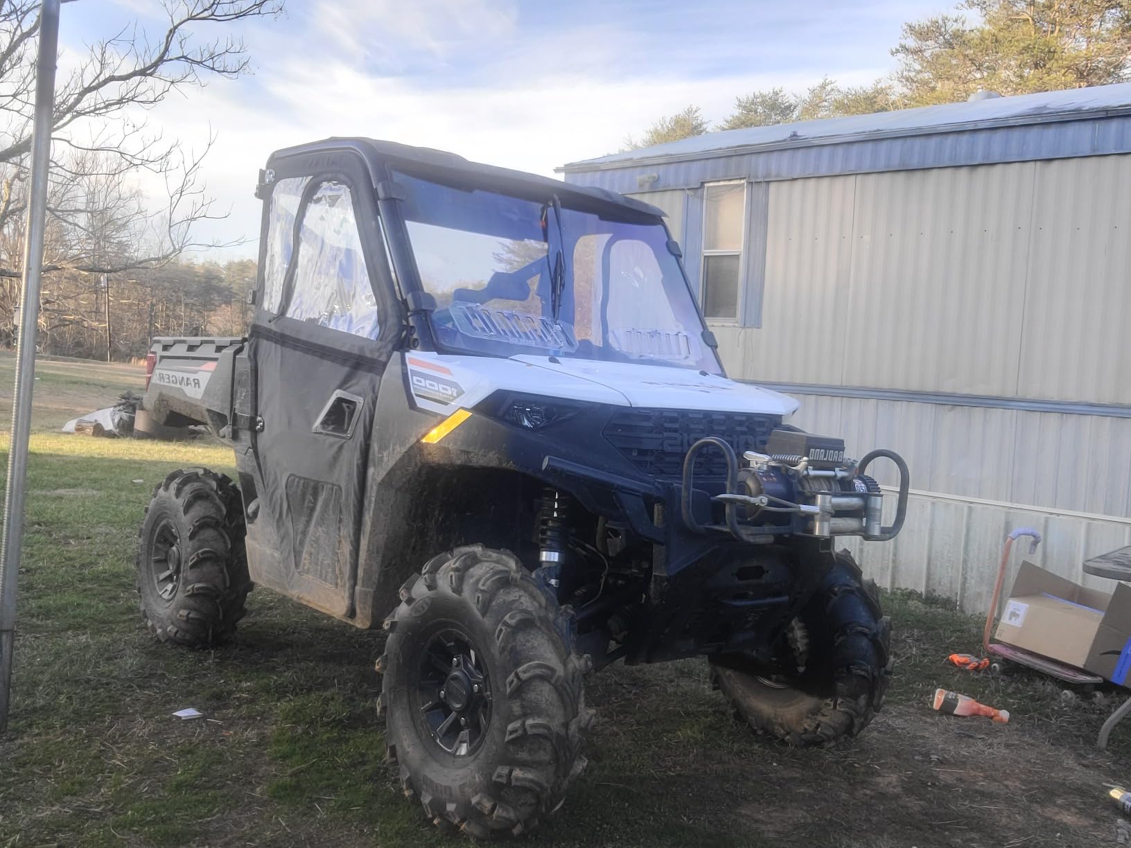 Seizmik UTV Framed Door Kit Compatible with Polaris Full Size Pro-Fit Ranger 1000 XP 2018-2023 UTV Models| Polaris Door Kits | Cab Enclosure | Side by Side Accessories customer photo 1