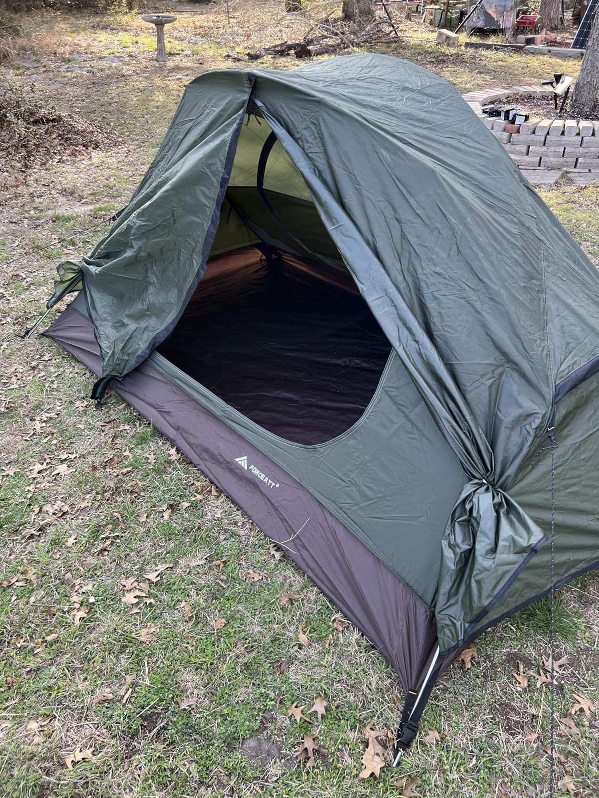 Forceatt Camping Tent 2 Person, Backpacking Tent Waterproof & Windproof, Ultralight Instant Tent with Rain Fly for Camping, Hiking, Outdoor customer photo 2