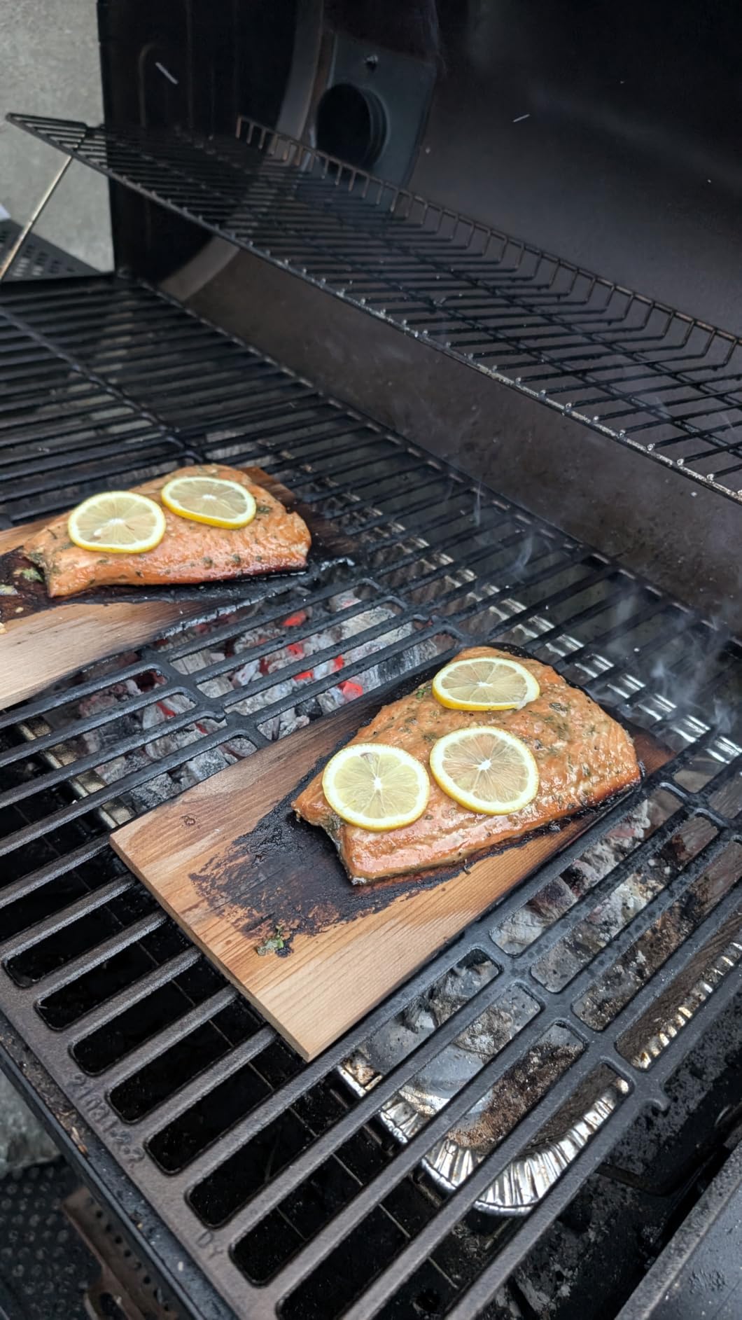 12 Pack Cedar Planks for Grilling Salmon and More - Sourced and Made in the USA customer photo 2