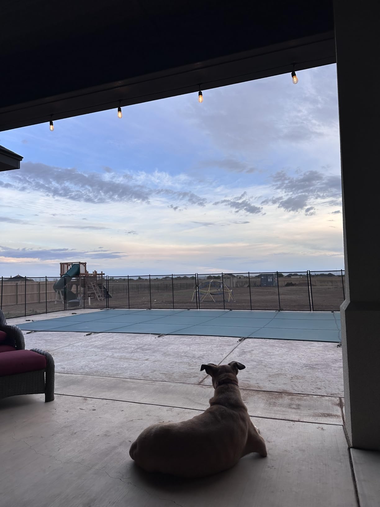 VINGLI Pool Fence 4Ft x 96Ft, Swimming Safety Fencing for Inground Pools | Safety barrier fencing for kids & pets, mesh pool fence prevents accidental access, weather-resistant black fence customer photo 2