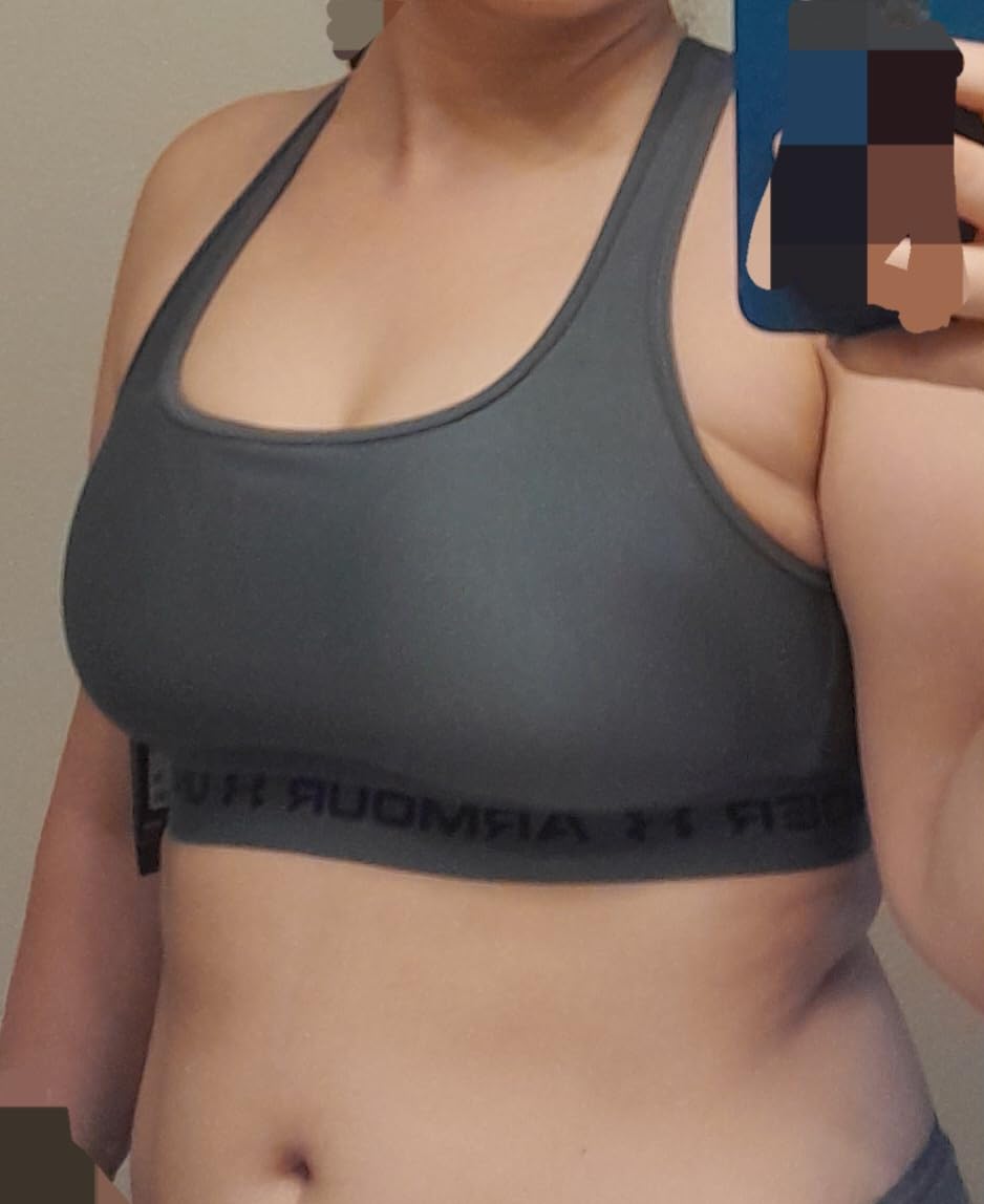 Women's Crossback Mid Impact Sports Bra customer photo 1
