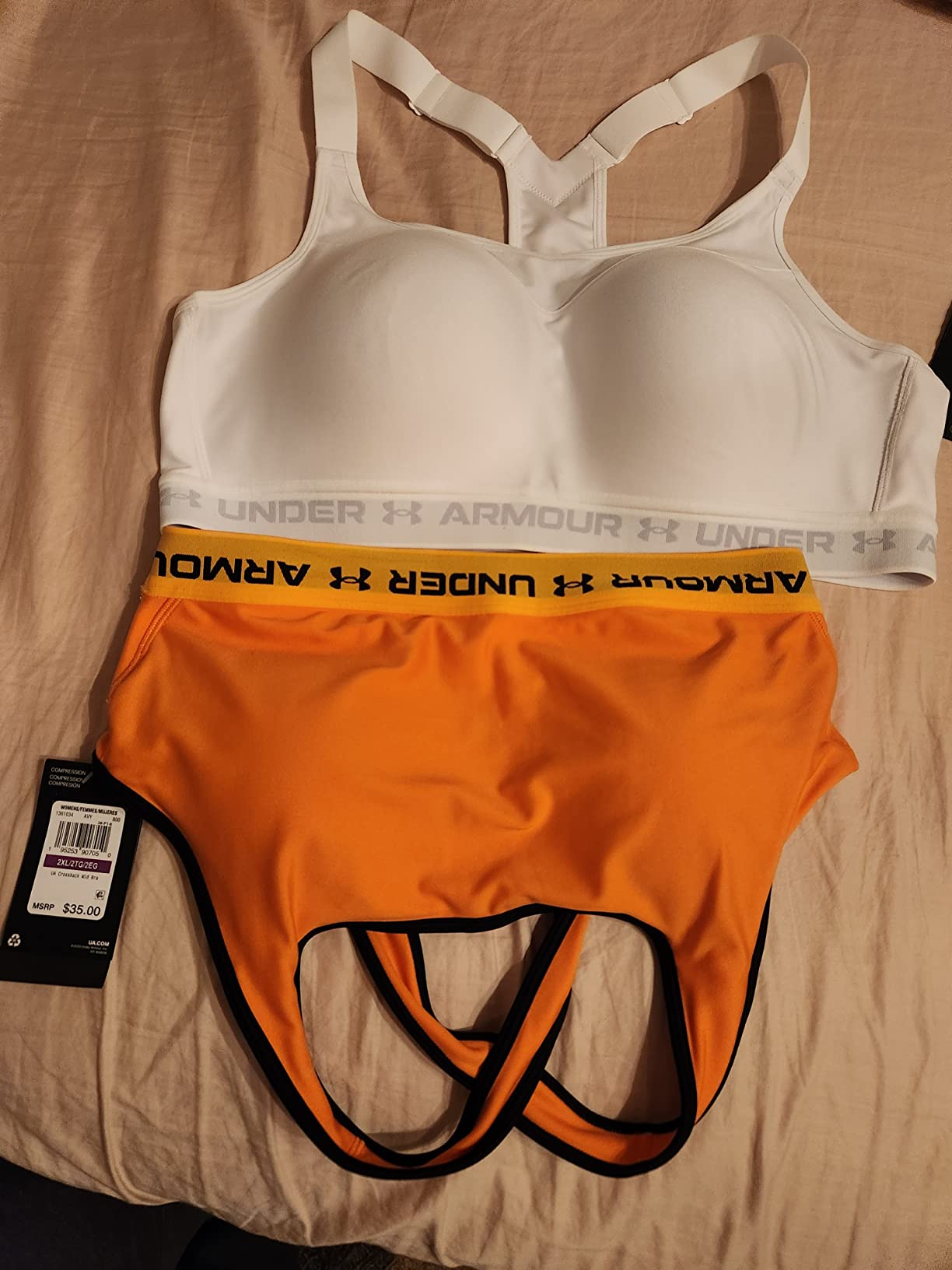 Women's Crossback Mid Impact Sports Bra customer photo 2