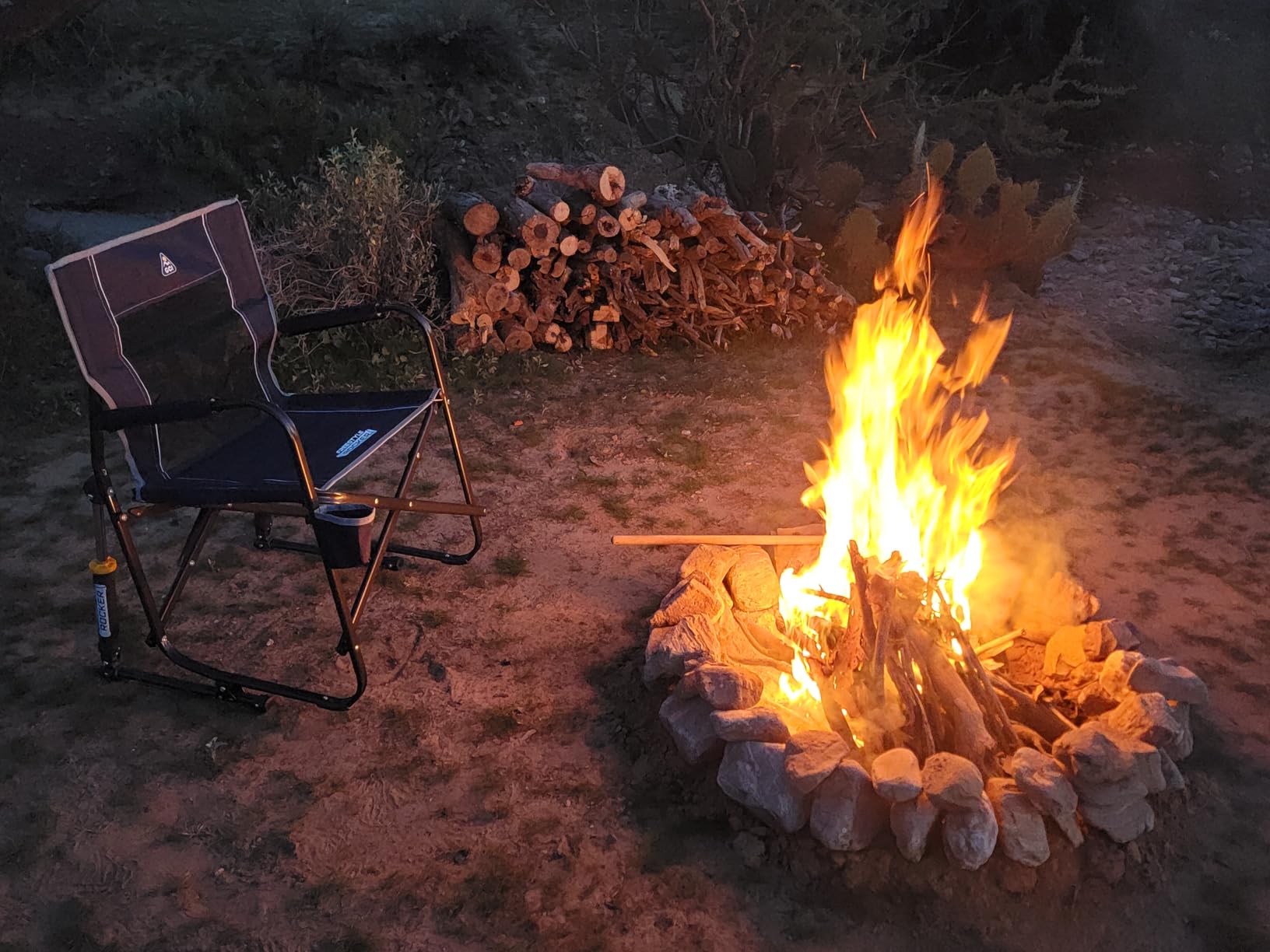 GCI Outdoor Freestyle Rocker Outdoor Rocking Chair with Beverage Holder customer photo 1