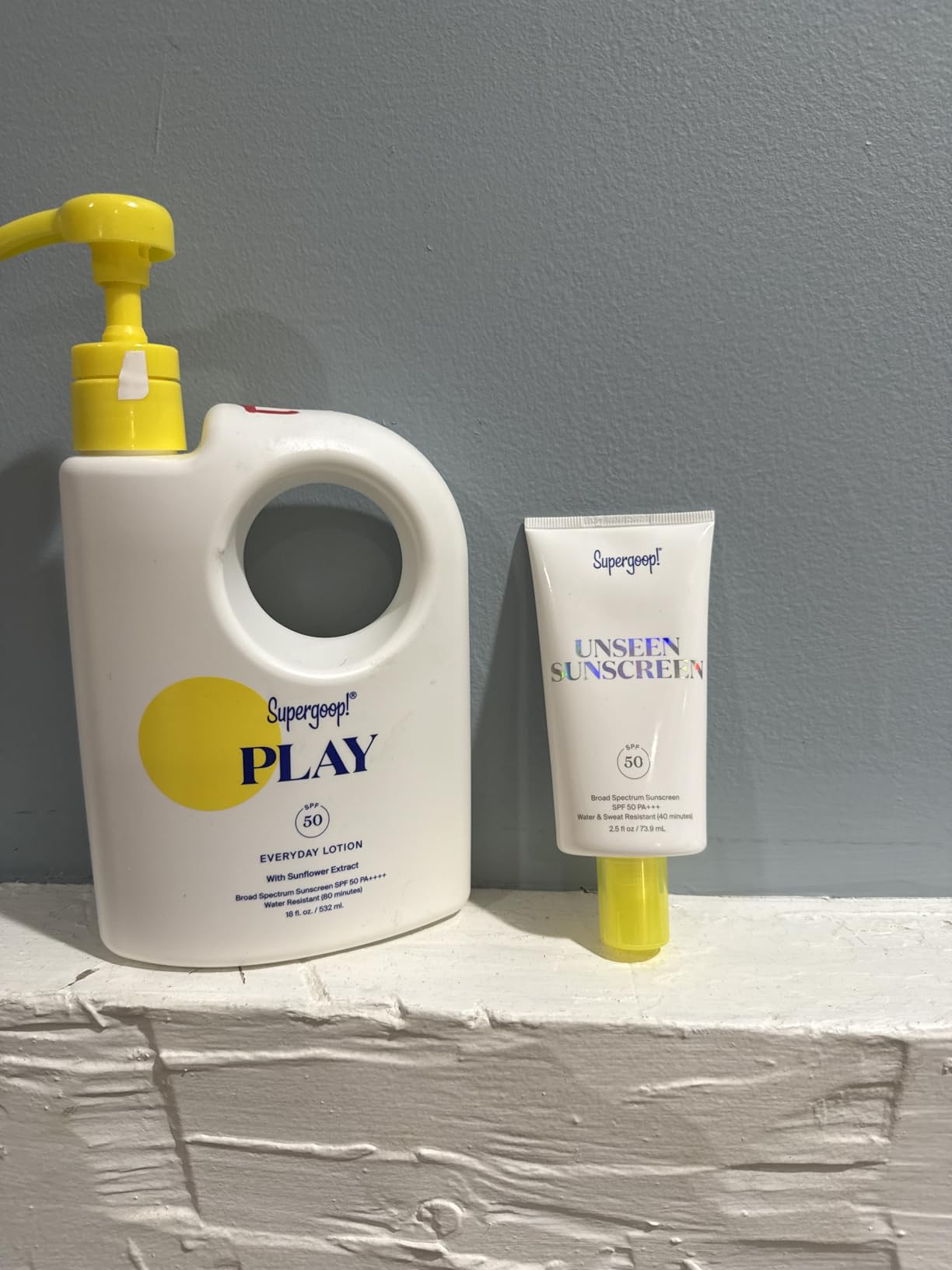 Supergoop! PLAY Everyday Lotion SPF 50 - Broad Spectrum Body & Face Sunscreen - Great for Active Days - Fast Absorbing, Water & Sweat Resistant - 18 fl oz customer photo 2