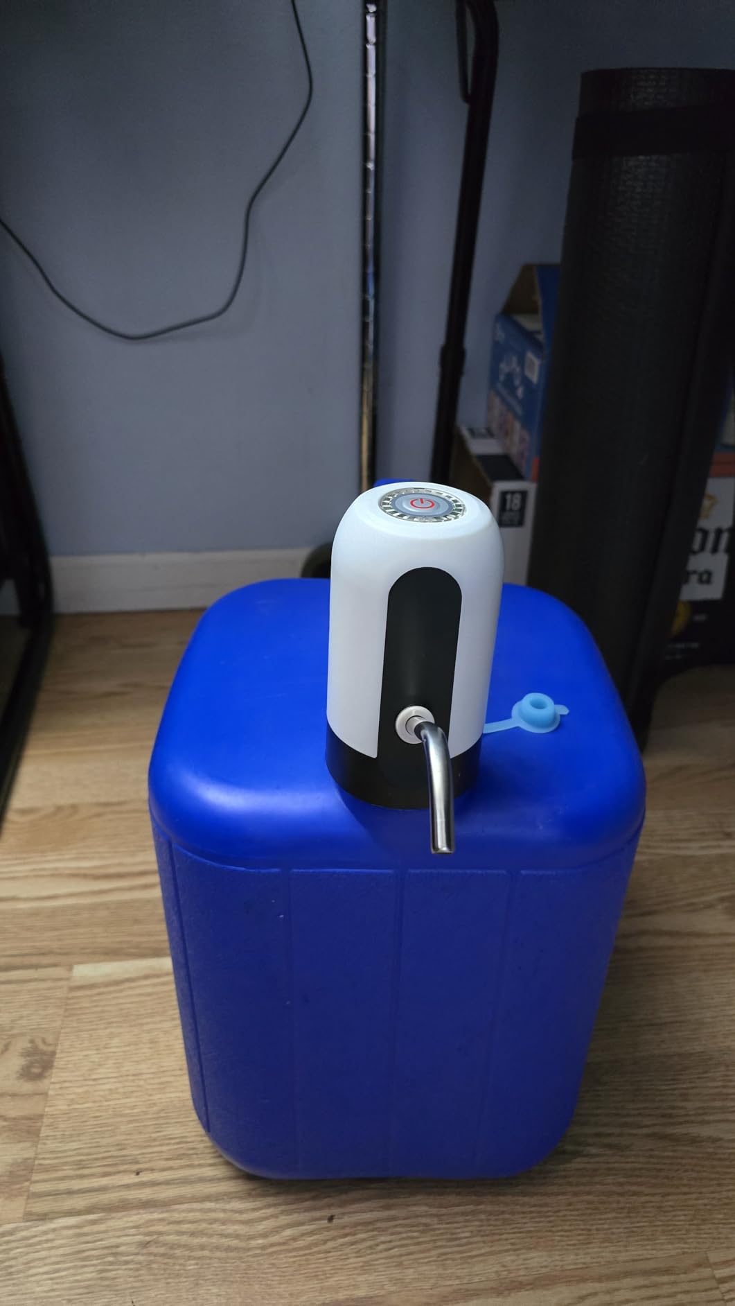 Myvision 5 Gallon Water Dispenser, Portable USB Charging Water Bottle Pump | Water Jug Pump Water Dispenser for Home, Kitchen, Living Room, Office, Camping, Universal for 3-5 Gallon customer photo 1