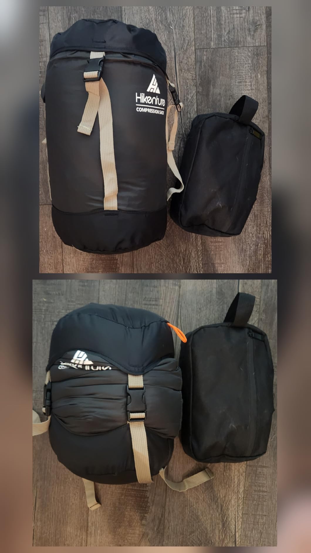 Hikenture Compression Sack for Sleeping Bag, Upgrade Anti-Tear Nylon Sleeping Bag Stuff Sack, 10L/14L/20L/30L Water-Resistant Compression Bag, Storage Bag customer photo 1