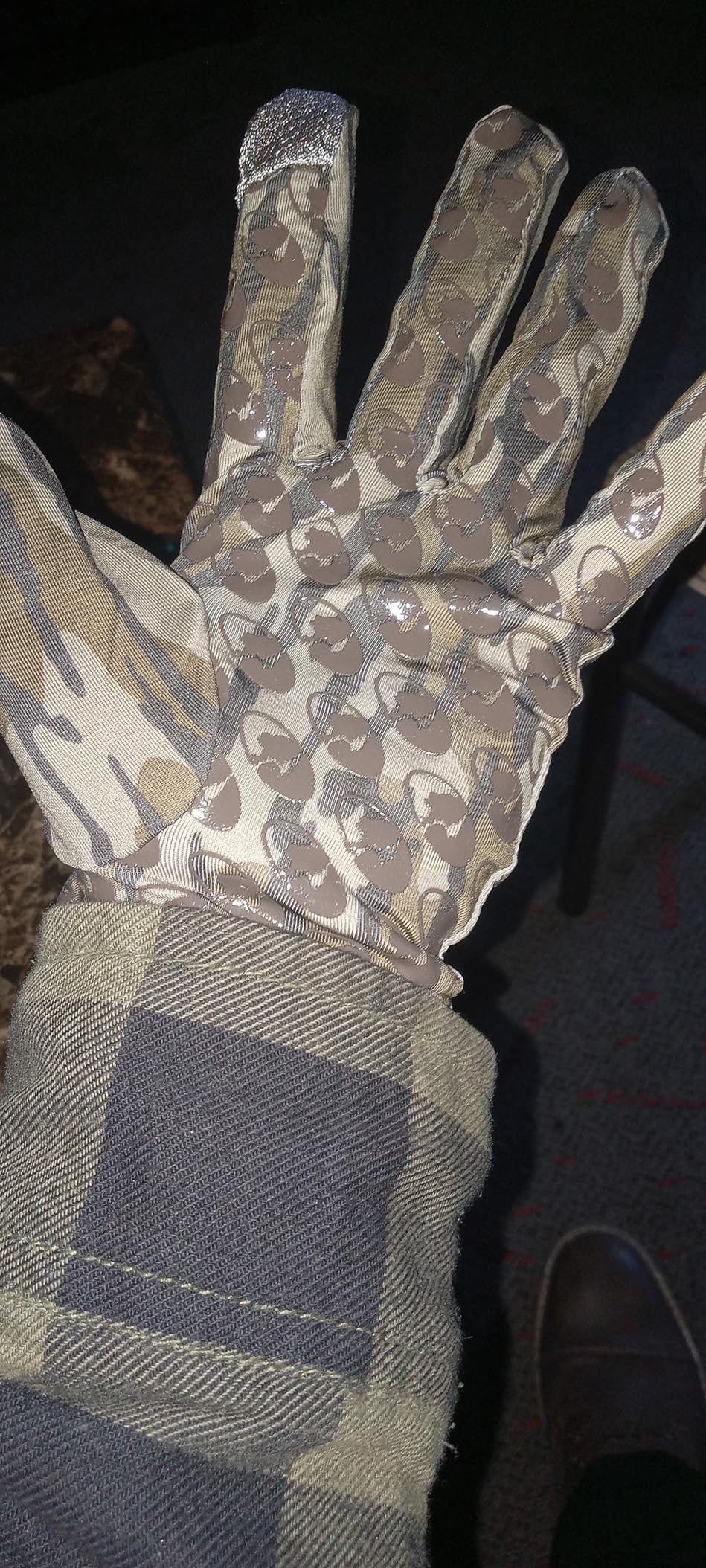 Mossy Oak Lightweight Camo Hunting Gloves customer photo 1