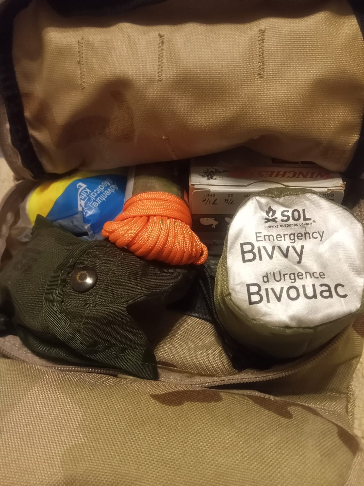 Survive Outdoors Longer 90% Emergency Bivvy - Comes with Survival Whistle & Tinder Paracord Drawstring - Waterproof, Windproof & Tear-Resistant customer photo 1