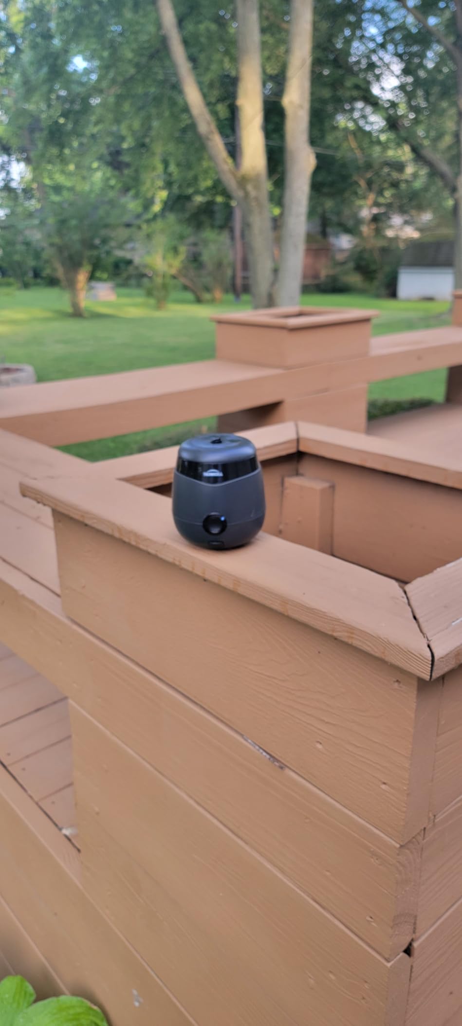 Thermacell E-Series Patio Rechargeable Mosquito Repellent, 5.5-Hr Battery; 20-FT Zone; Includes 12-Hr Refill; Proven Outdoor Protection; Bug Spray Alternative; Scent Free; DEET-Free customer photo 1