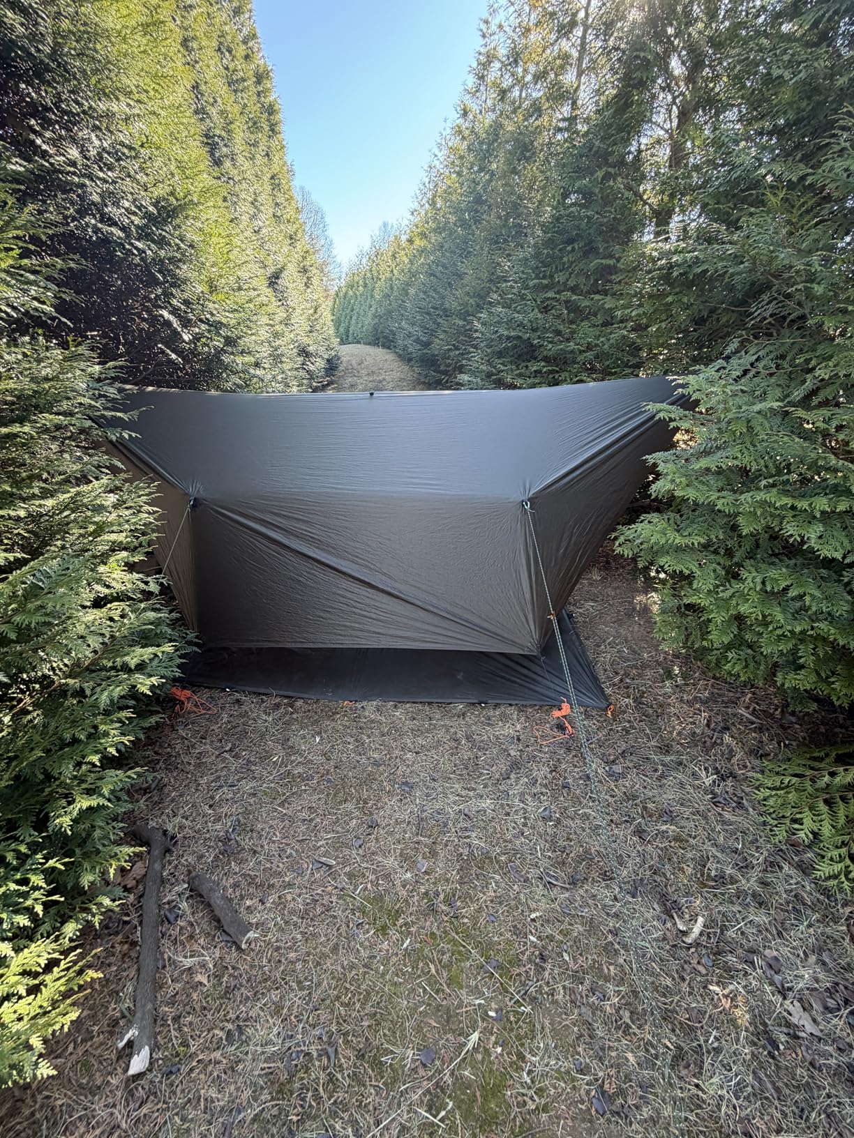 Onewind Ultralight Tent Footprint, 4000mm Waterproof Silnylon Groundsheet | Lightweight Small Camping Tarp for Backpacking Hiking and Thru-Hiking, 98